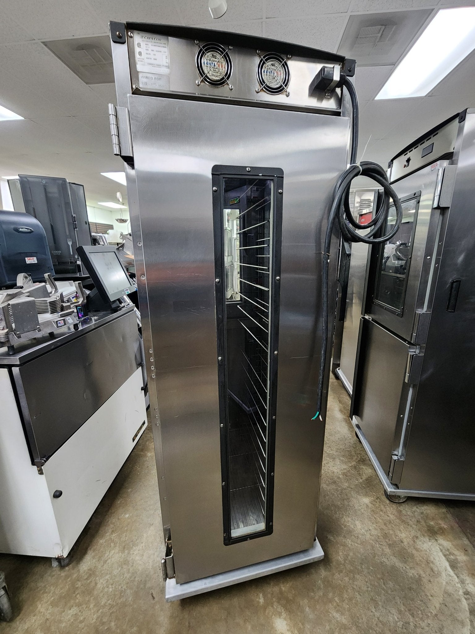 Used Cres Cor H138NPS36CLCMQRL i7 18 Pan Insulated Pass Thru Heated Holding Cabinet Food Warmer 120v