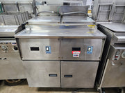 Used Pitco RTE14 Double Commercial Rethermalizer Electric Pasta Fryer Cooker 208v 3p