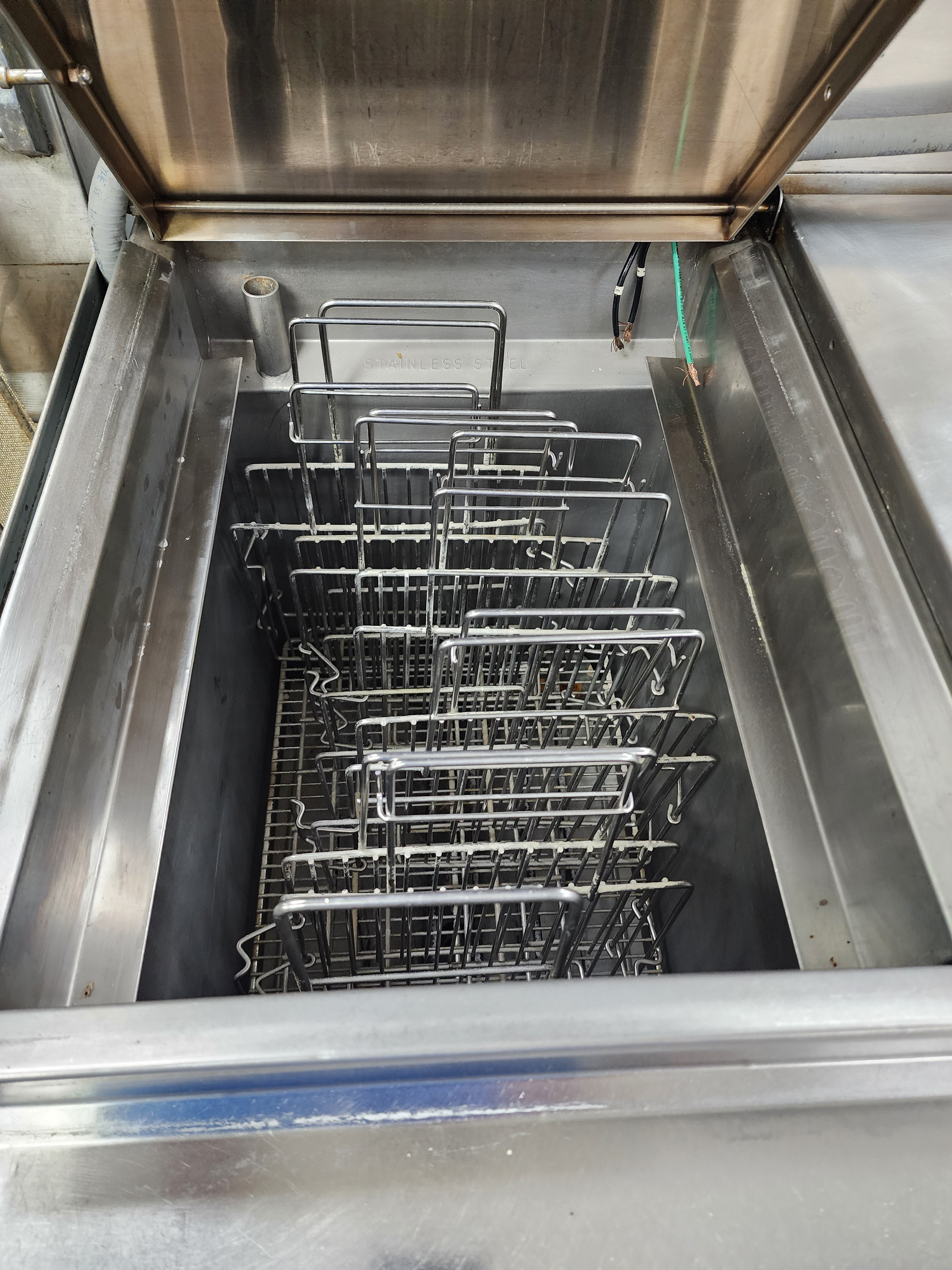 Used Pitco RTE14 Double Commercial Rethermalizer Electric Pasta Fryer Cooker 208v 3p