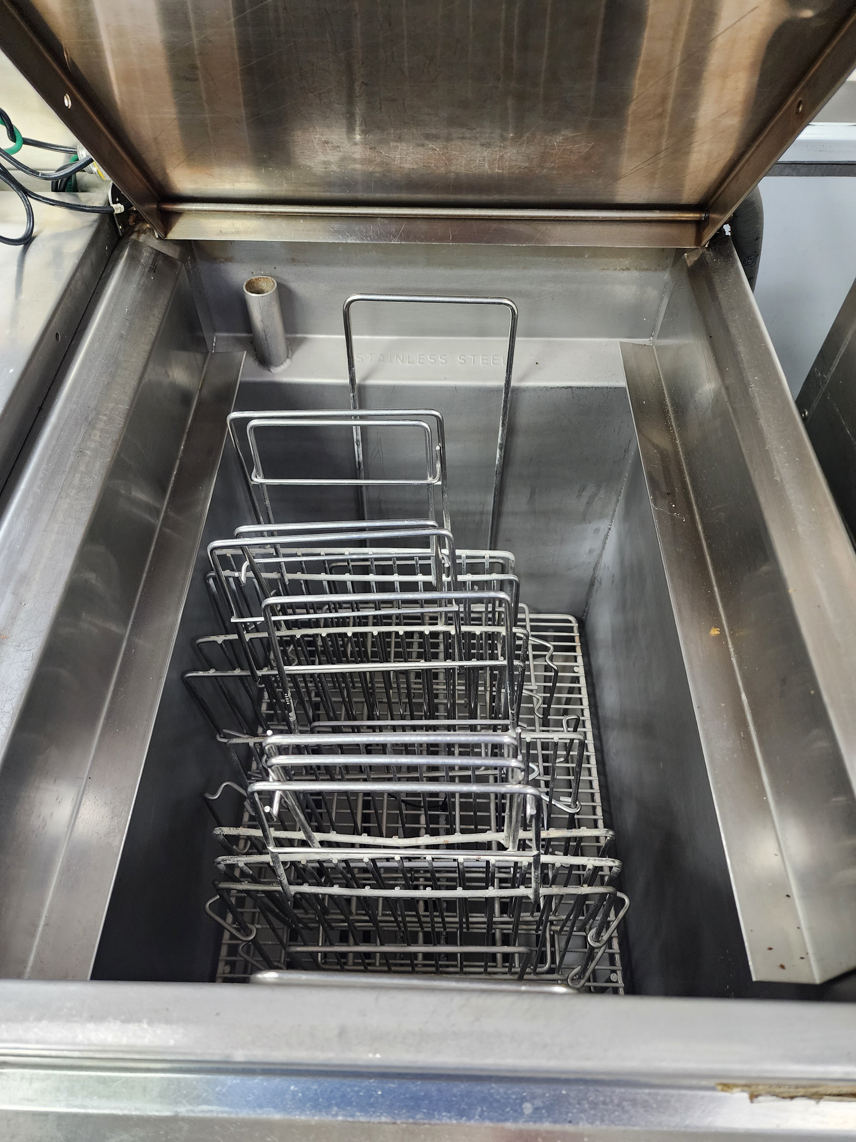 Used Pitco RTE14 Double Commercial Rethermalizer Electric Pasta Fryer Cooker 208v 3p