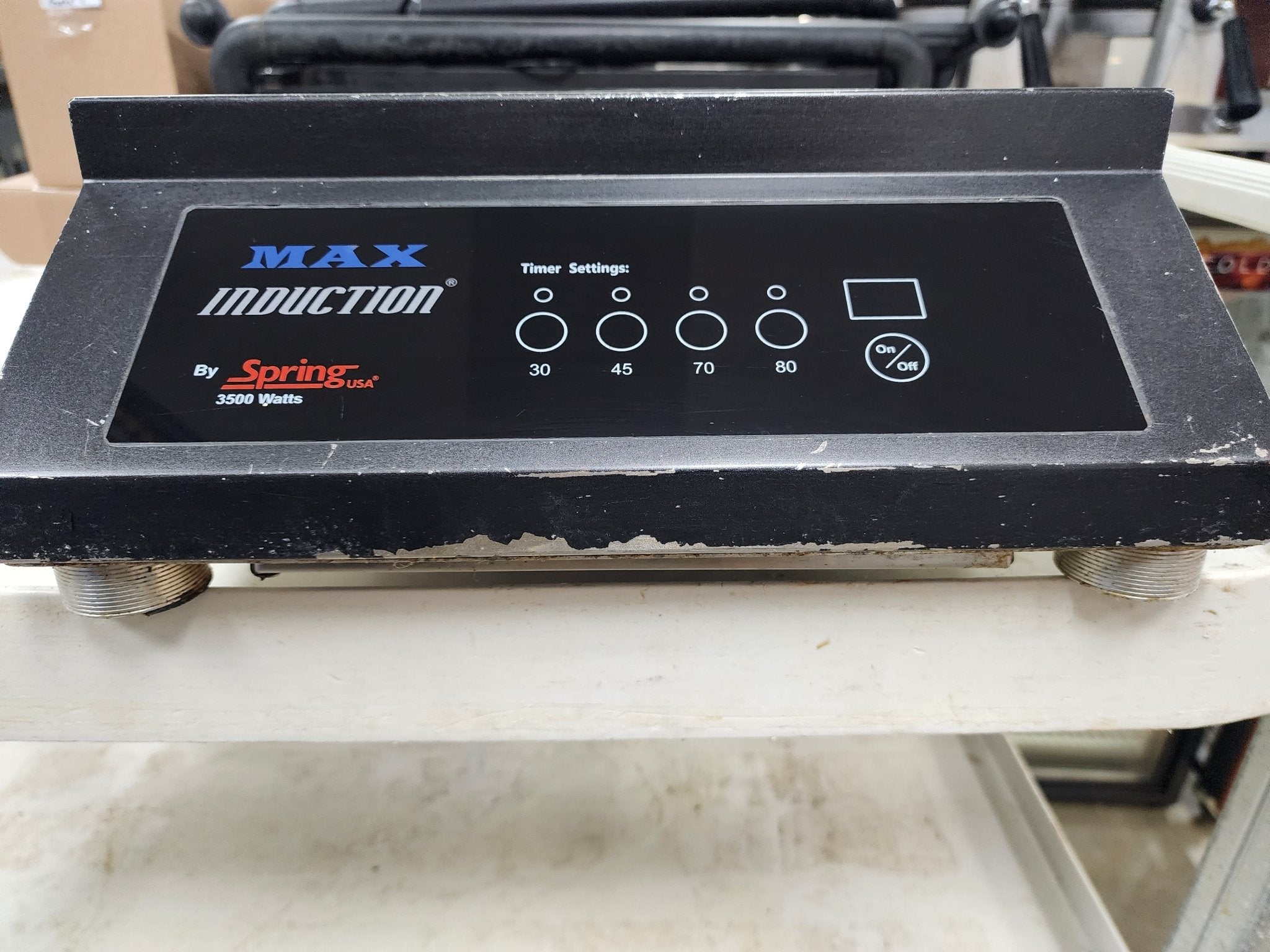 Used Spring USA SM-351C-FT MAX Induction® Countertop Induction Range w/ (1) Burner, 208-240v/1ph