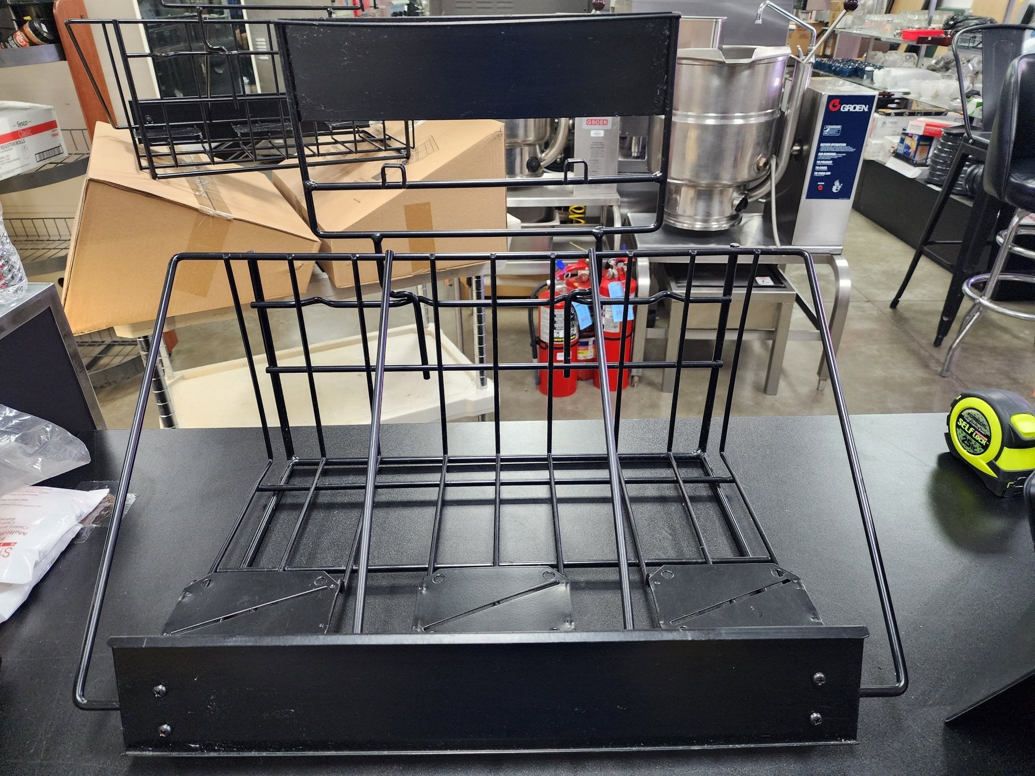 Used Newco 111191 Airpot Black 3 Caddy Side by SIde - Falcon Restaurant Supply - 1