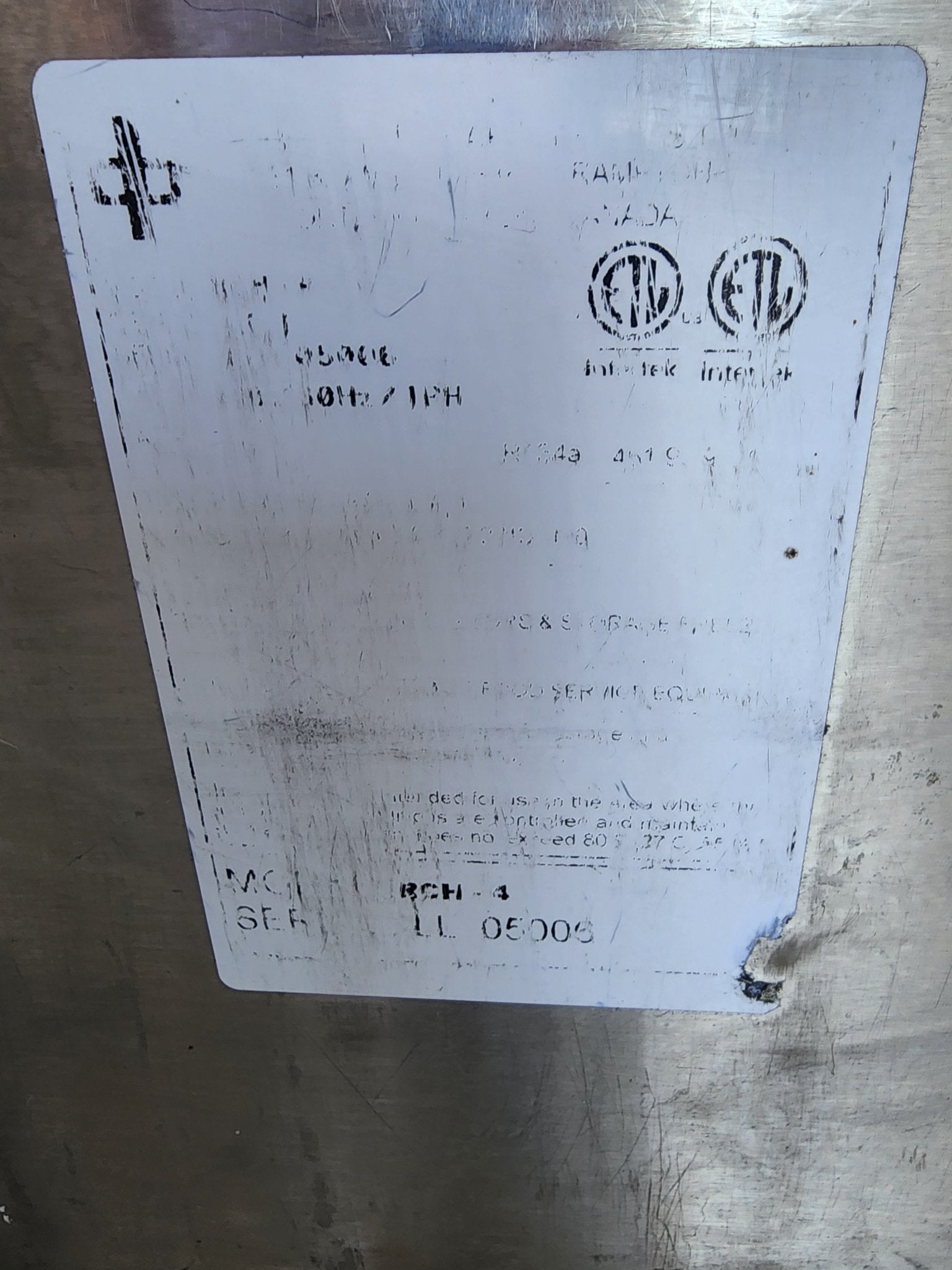 Used Refrigerated Cabinet with removable lid - No Key for lock - Falcon Restaurant Supply - 8