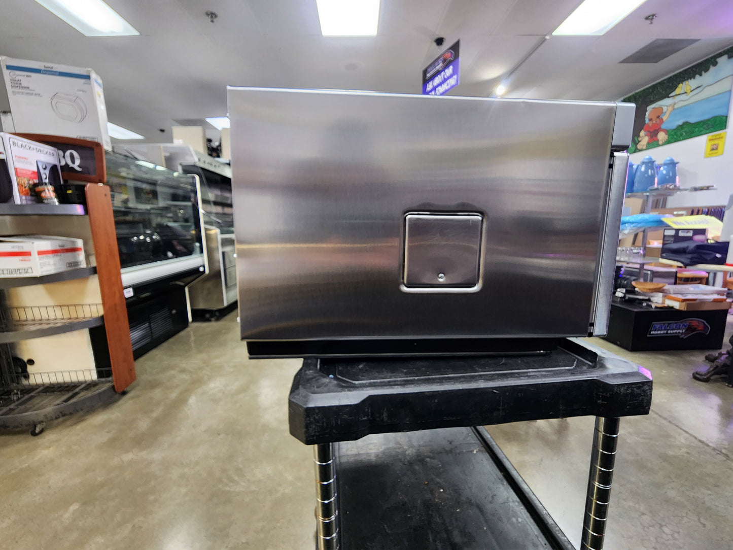 Used Amana HDC182 Commercial Digital Microwave .6 Cft Countertop 1800 Watt Heavy Volume 220V