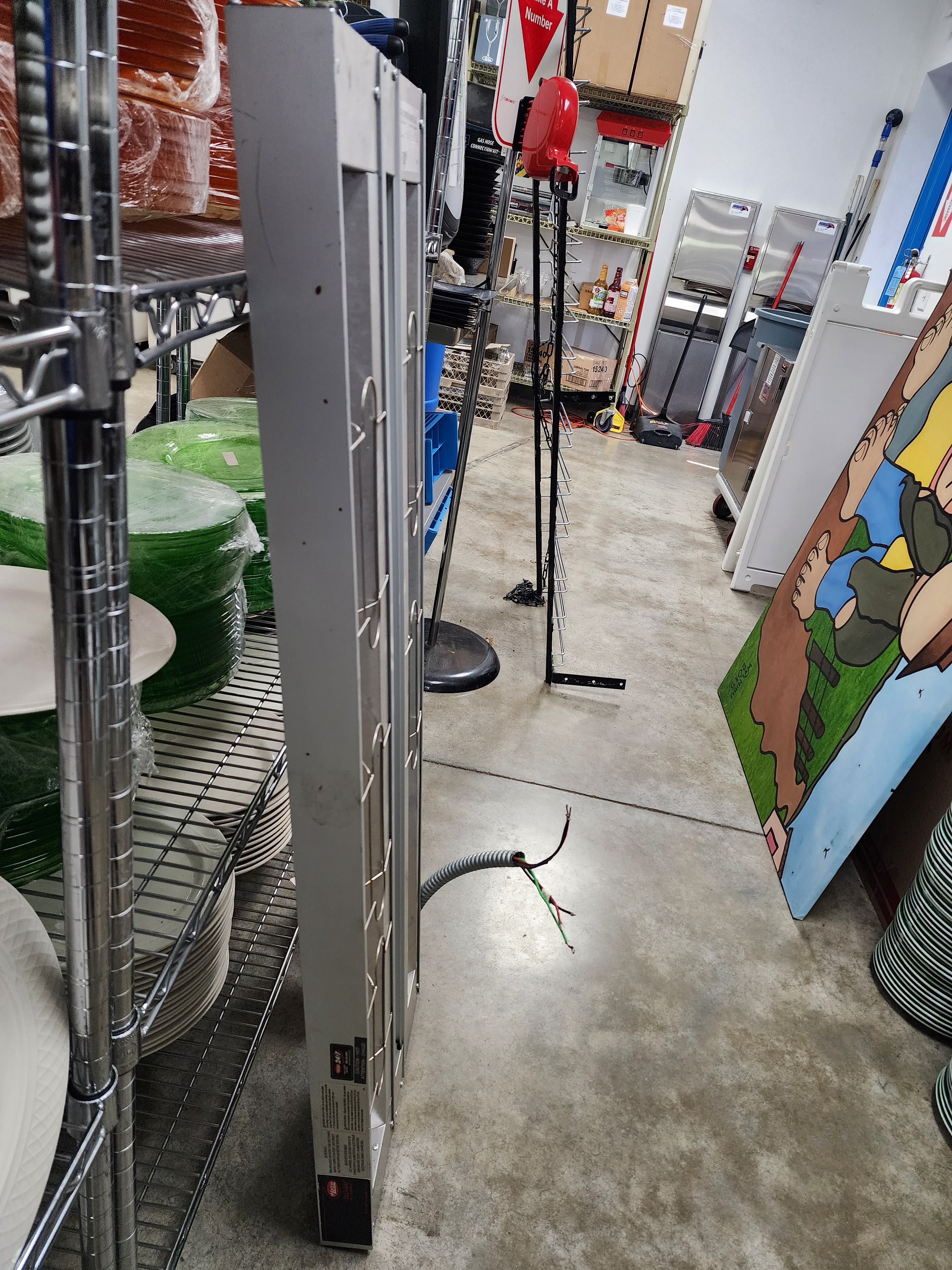 Used Hatco GRAH-48D6 48" High Watts Infrared Strip Warmer - Double Rod, 240v/1ph