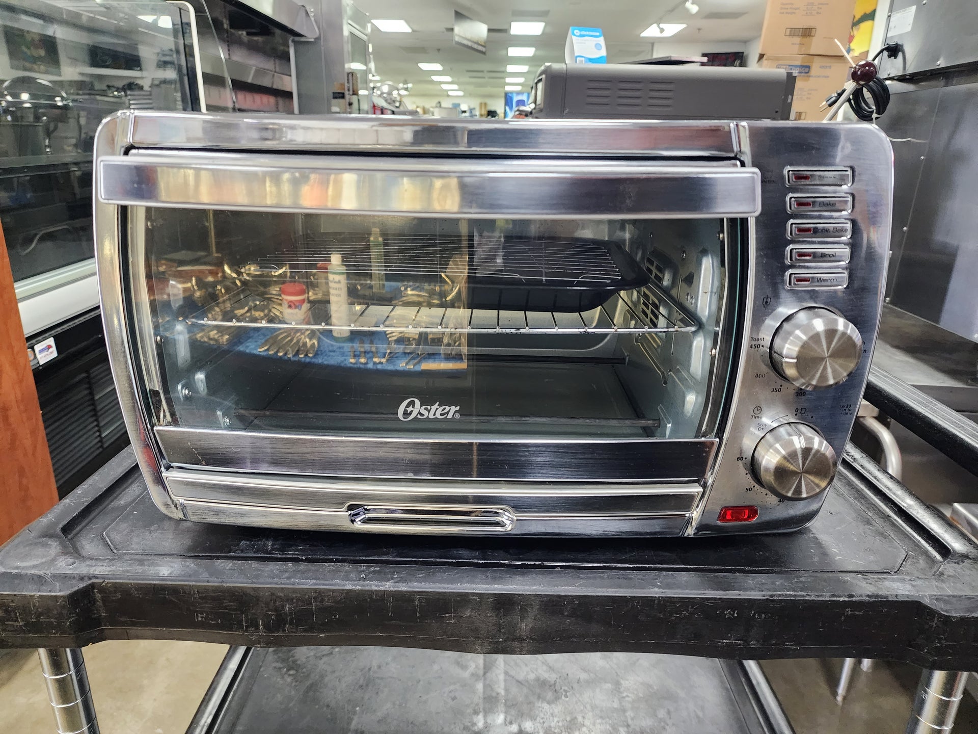 Oster 6-slice Stainless Steel Toaster Oven for Sale in New York, NY -  OfferUp