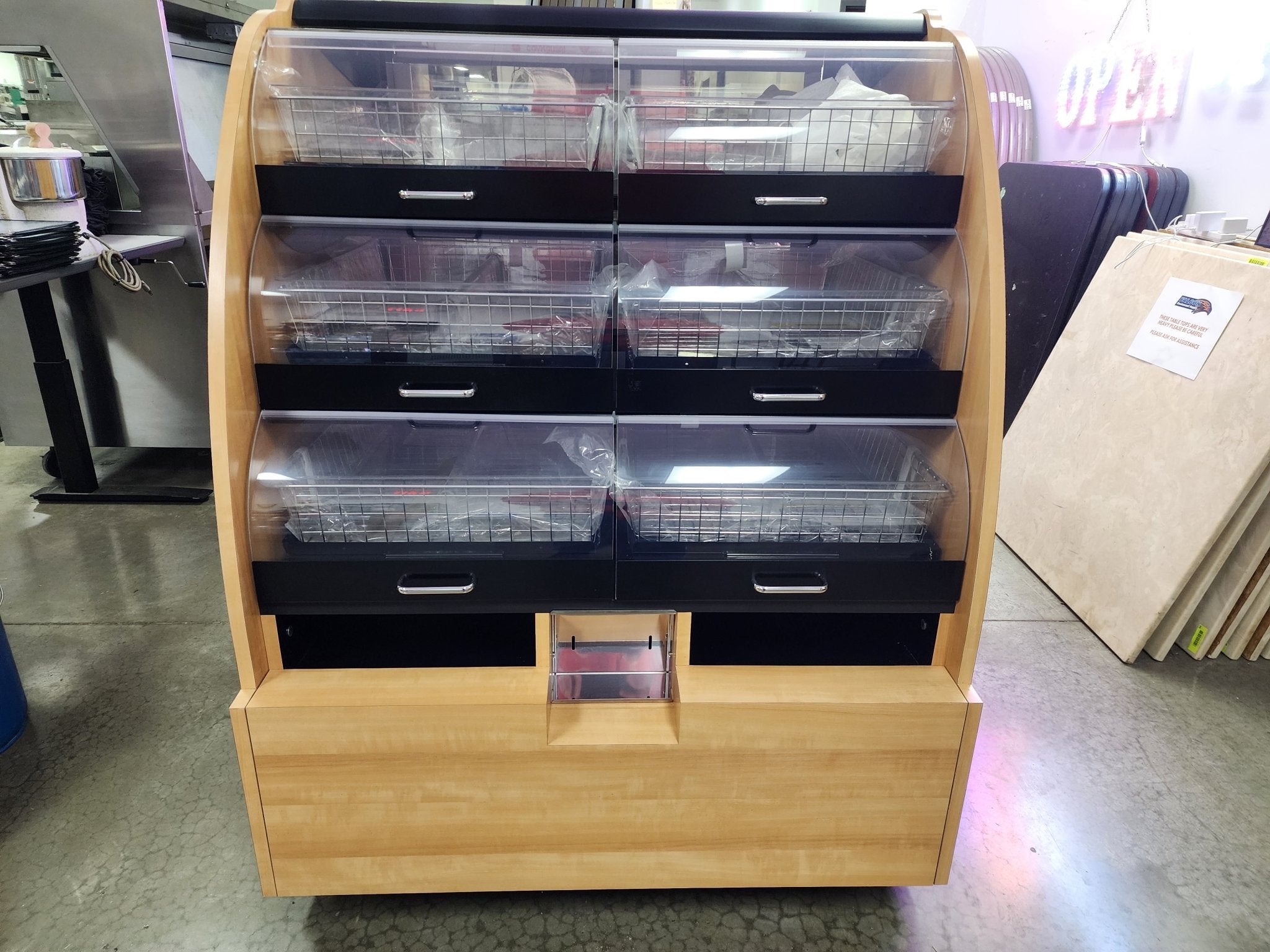New Structural Encore HVB38SS Display Case - 120V - Falcon Restaurant Supply - 1