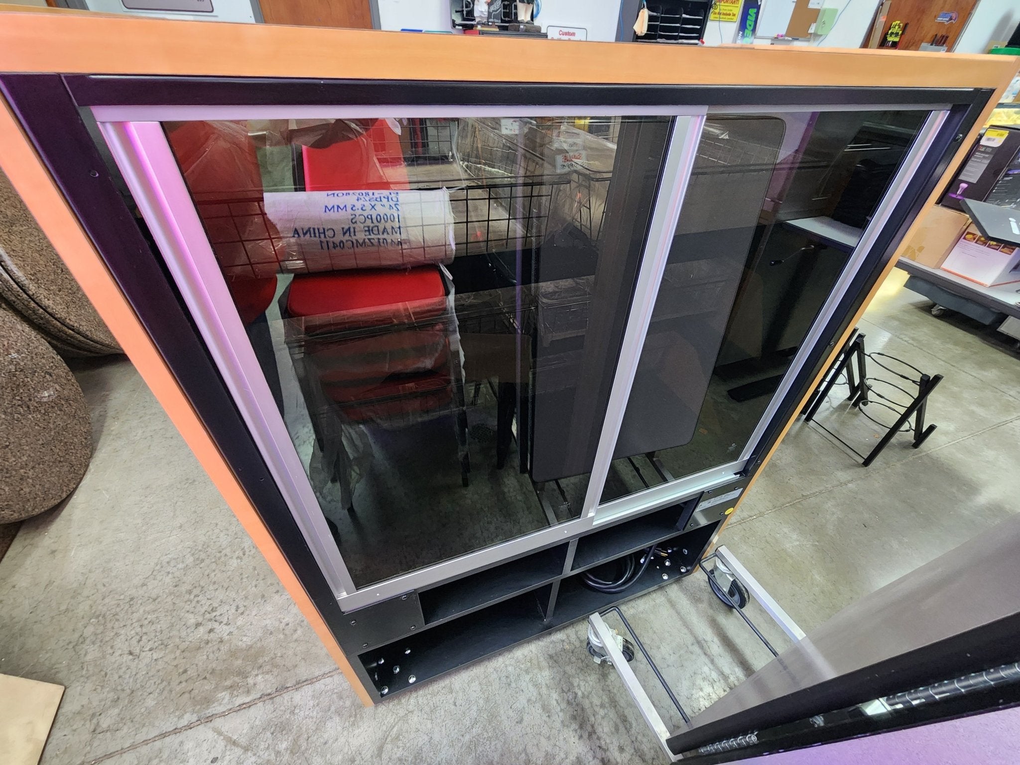 New Structural Encore HVB38SS Display Case - 120V - Falcon Restaurant Supply - 5