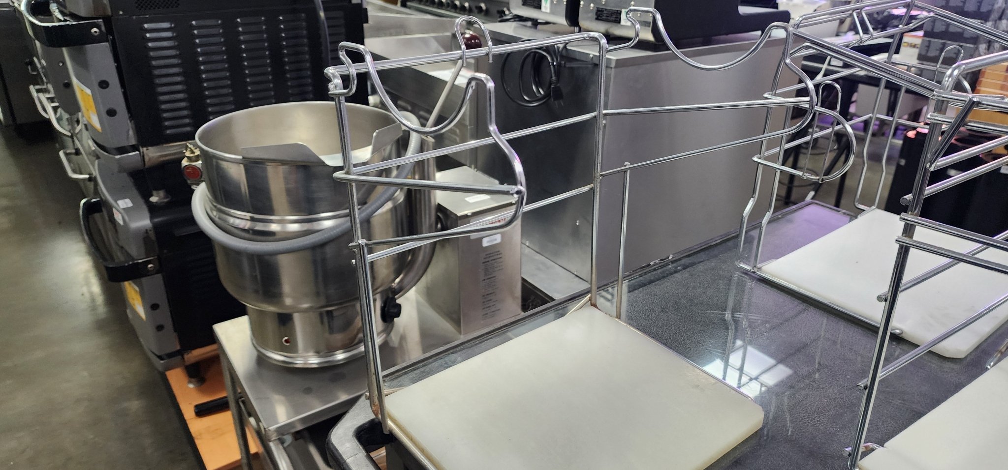 Used T-Shirt Shopping Bag Stand Store Holder Rack Grocery Bagging - Falcon Restaurant Supply - 2