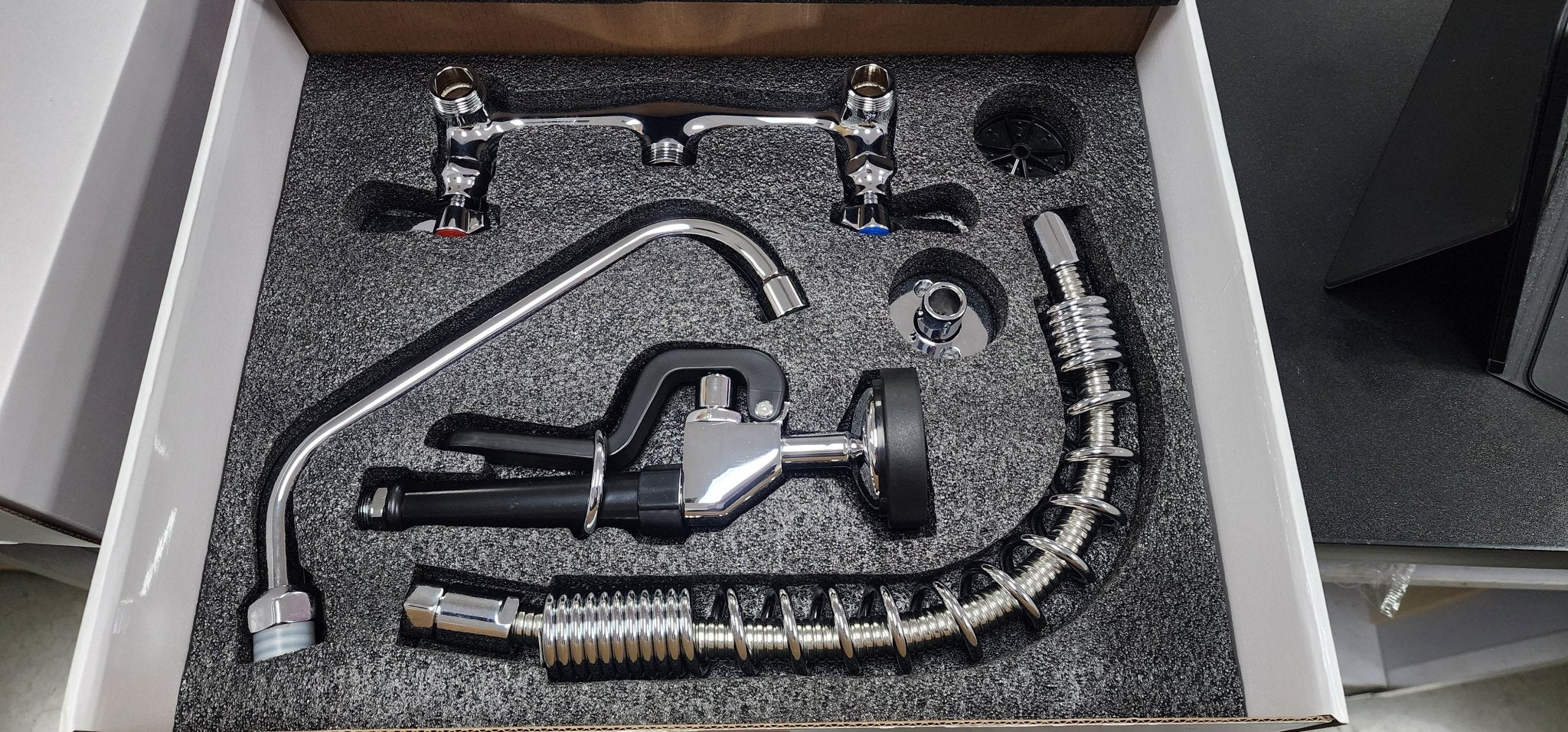 New Sprayer Faucet 8" 25" Sprayer - Falcon Restaurant Supply - 2