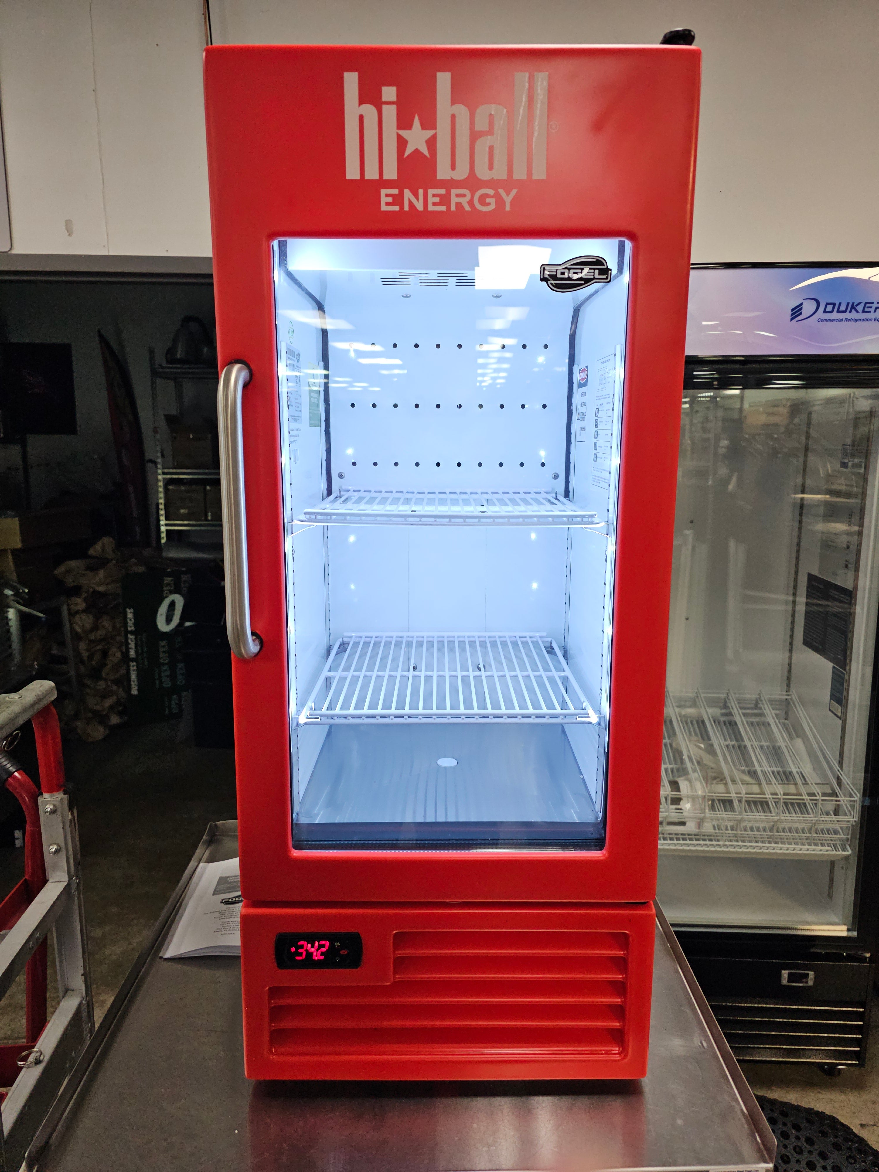 New Fogel Mini-Froster PVPH-HC Countertop LED Refrigerated Merchandiser 120V