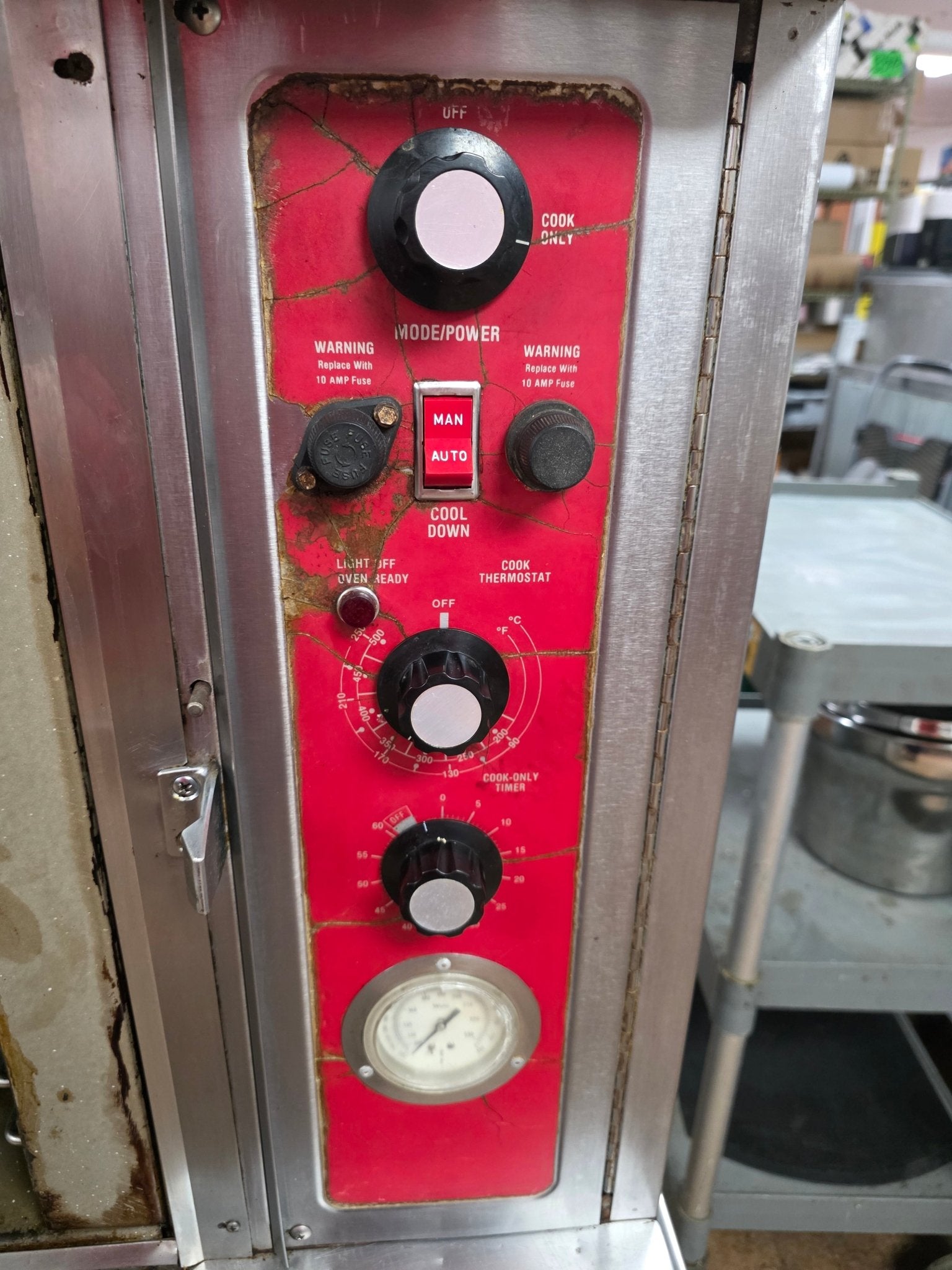 Used Blodgett CTB-1 Electric 1/2 Size Convection Oven with Stand and Casters 208V JB