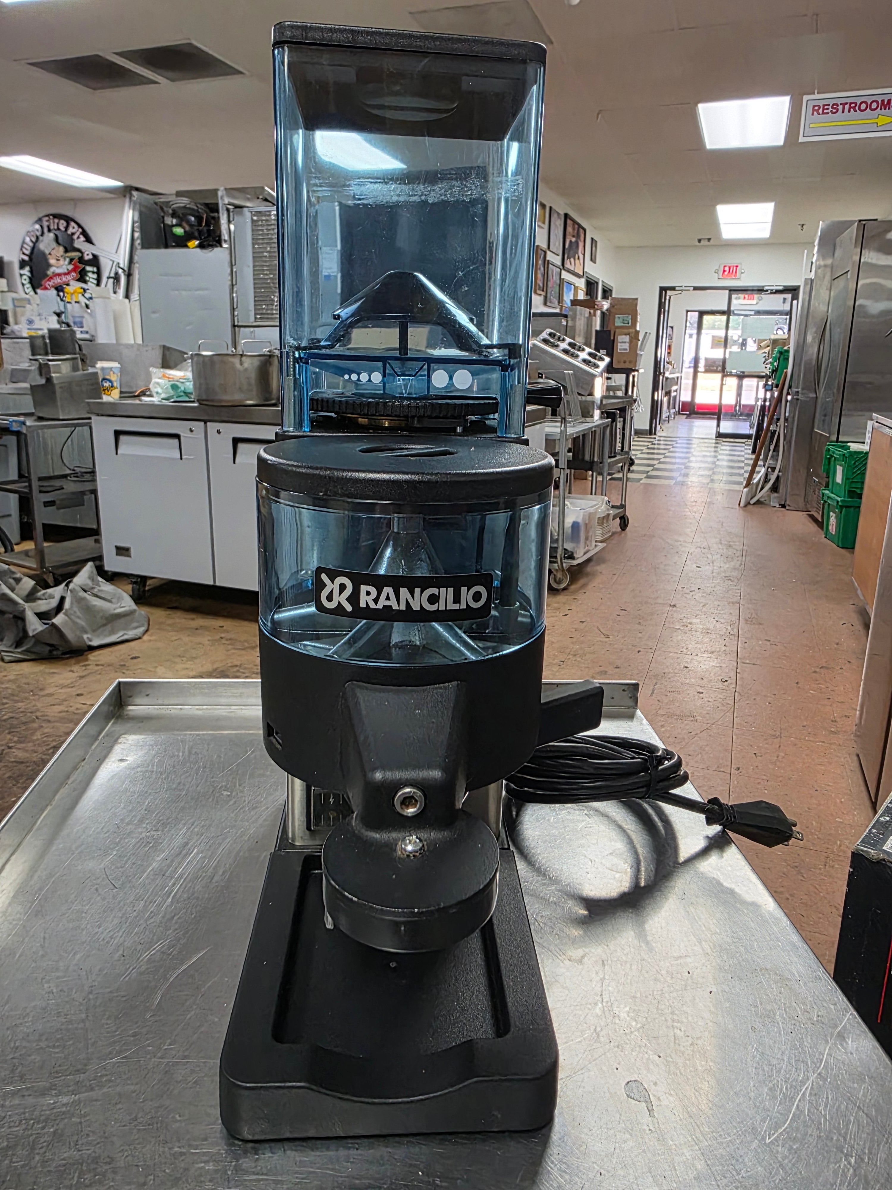 Used Rancilio MD40 Semi Automatic Espresso Coffee Grinder Doser 110V