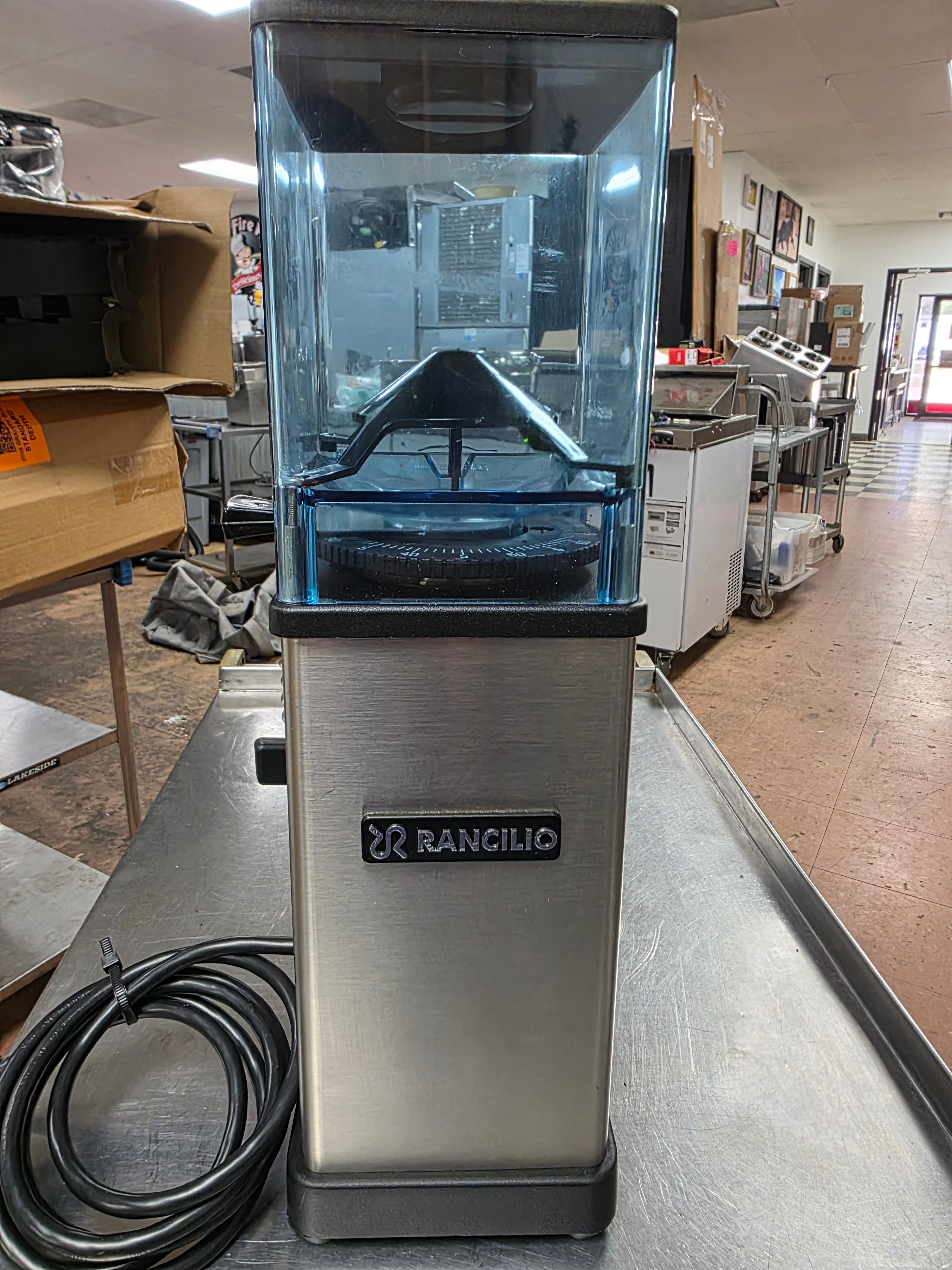 Used Rancilio MD40 Semi Automatic Espresso Coffee Grinder Doser 110V