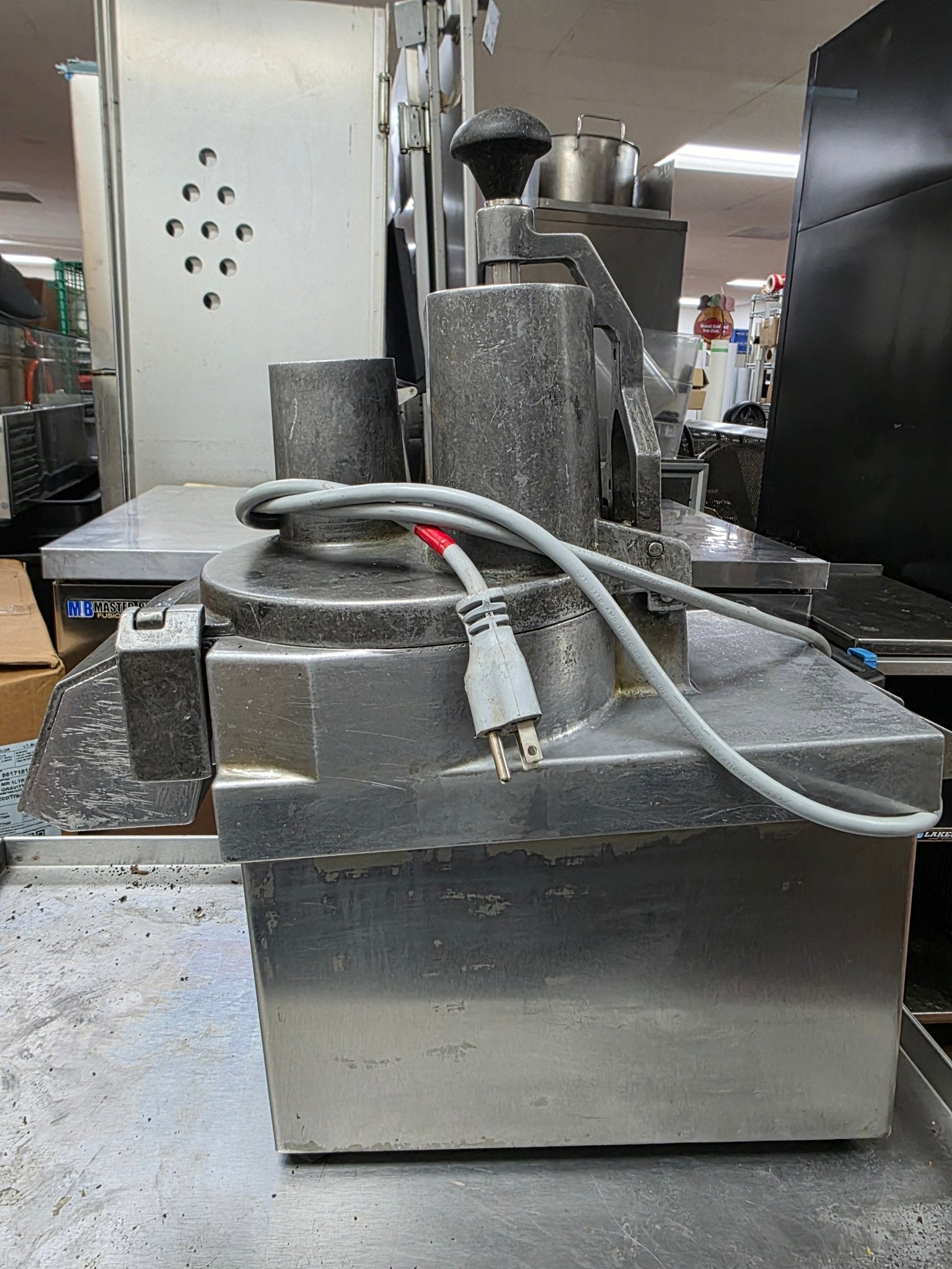 Used Mannhart M2000 Electric Slicer Shredder Food Processor w/Discs 120V - JD - Falcon Restaurant Supply - 2