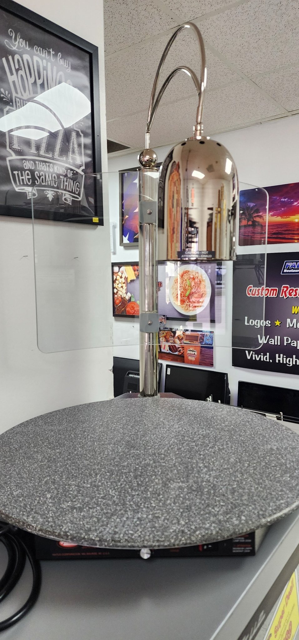 Used Hatco DCSB400 - R24 - 1 Food Carving Station Warmer w/Heat Lamp - 120V - Falcon Restaurant Supply - 1