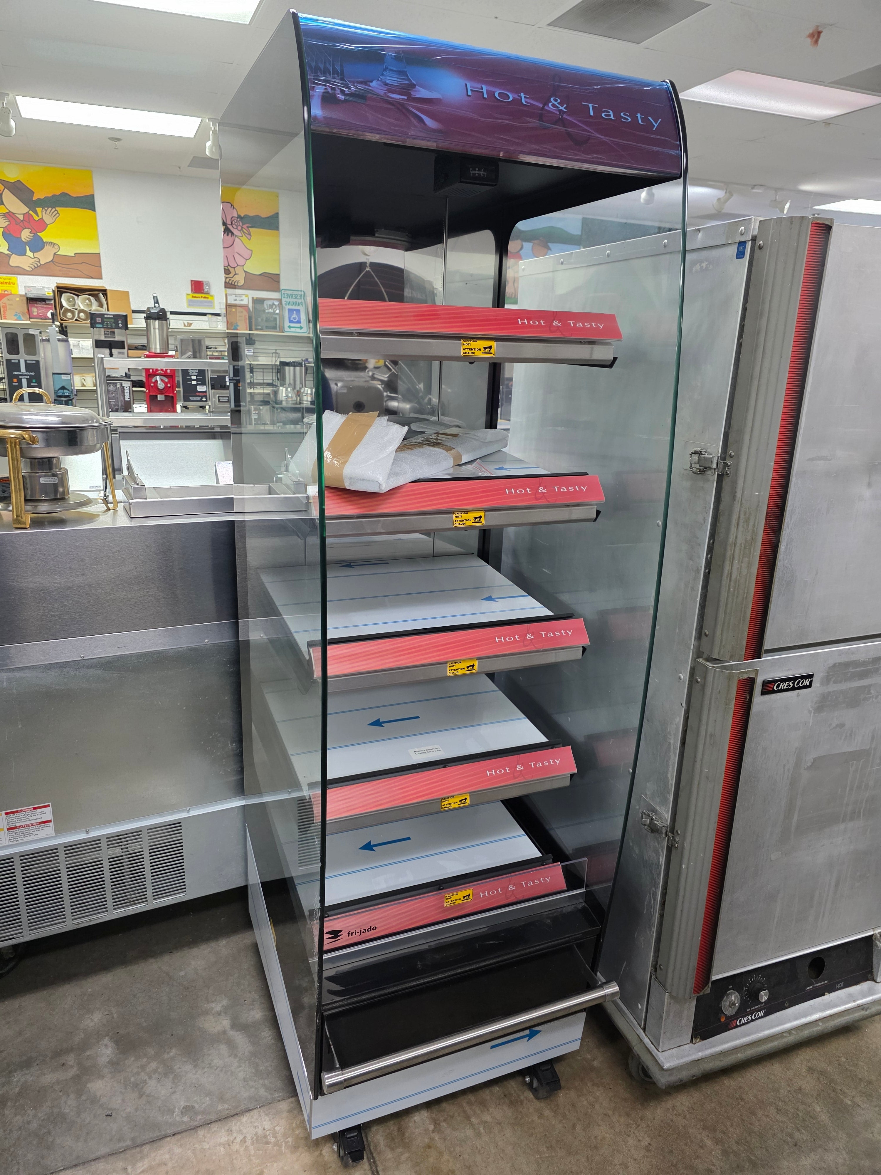 New Fri-Jado MD24-5 Heated 5 Shelf Grab N Go Self Service Merchandiser 208V