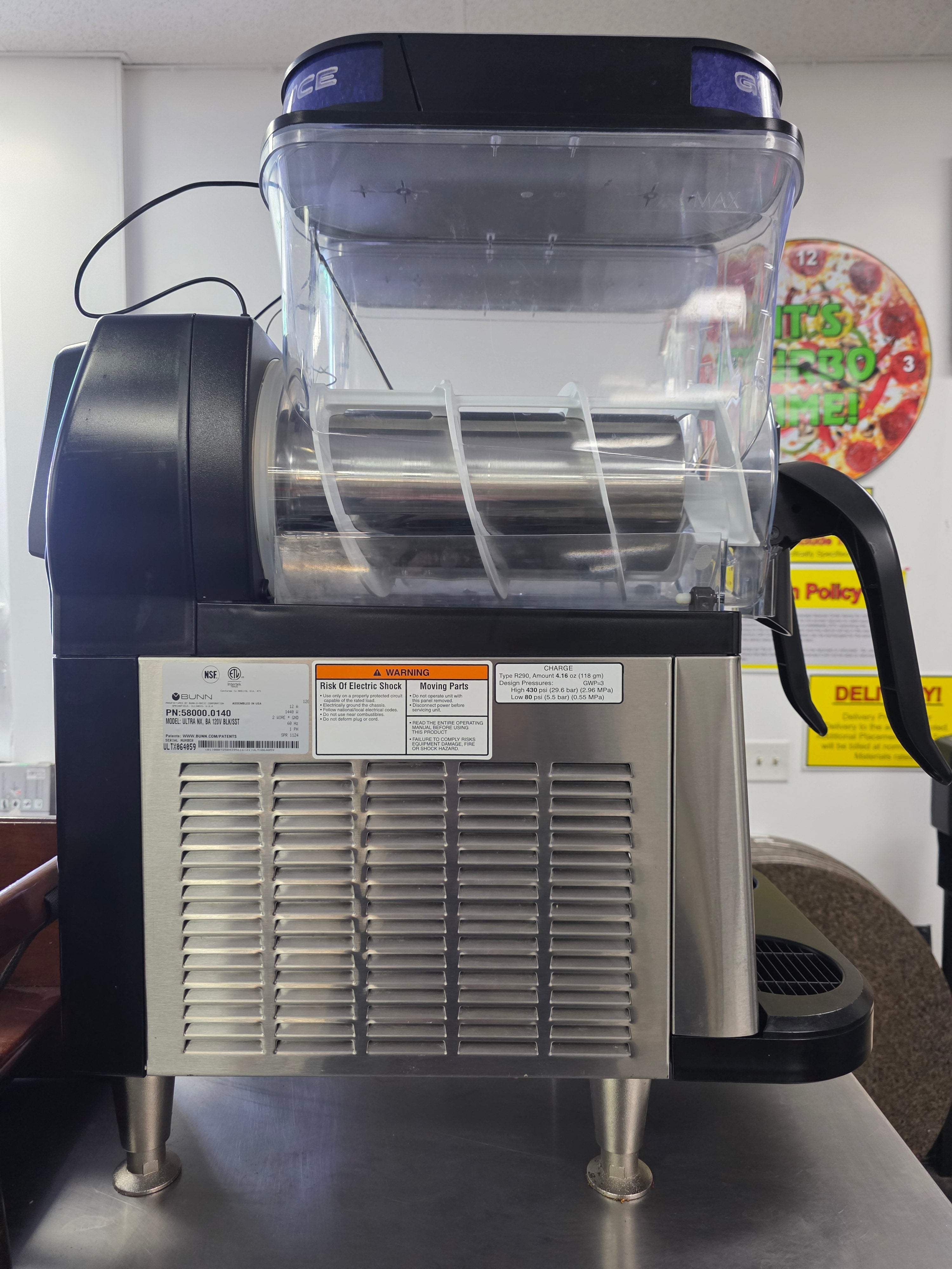 Used 2024 Bunn 58000.0140 Ultra NX Double 3 Gallon Slushy Machine - 120V