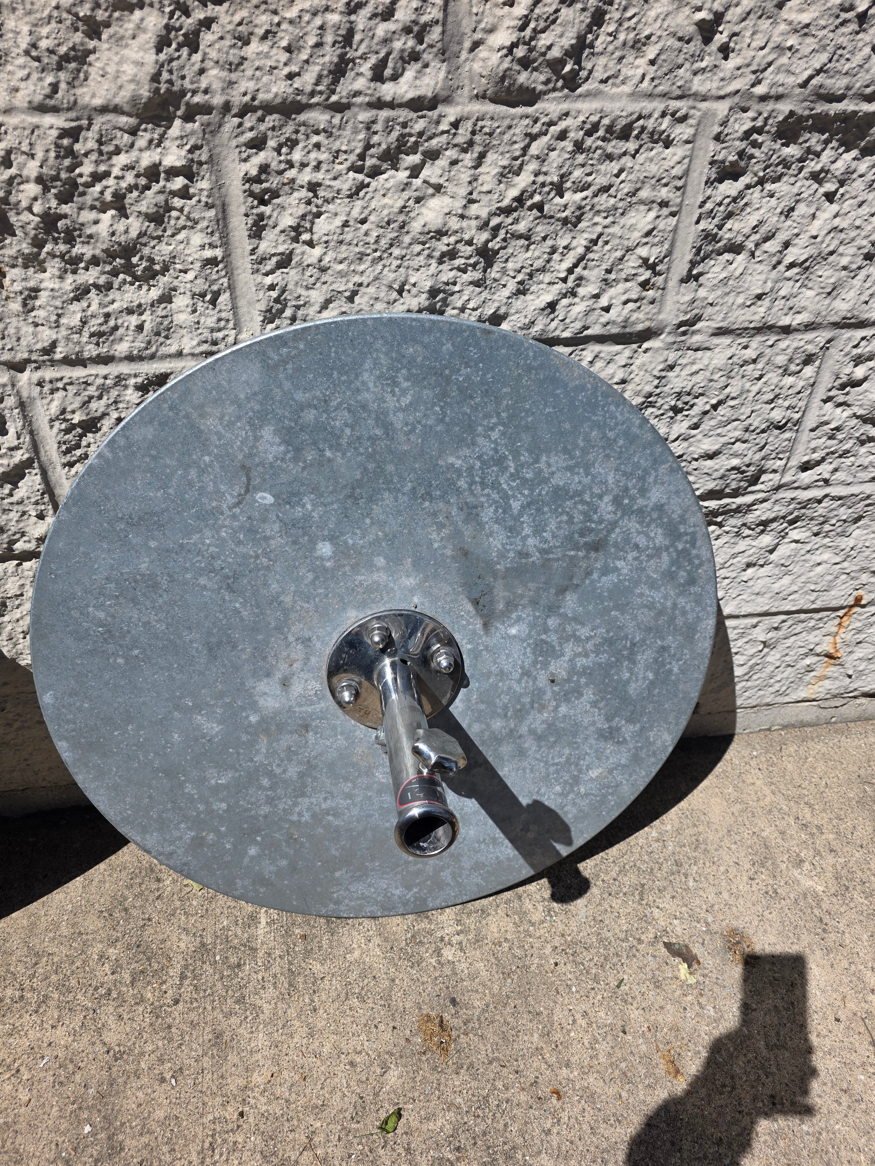 Used Commercial Outdoor Round Picnic Table - FG6 - SS354
