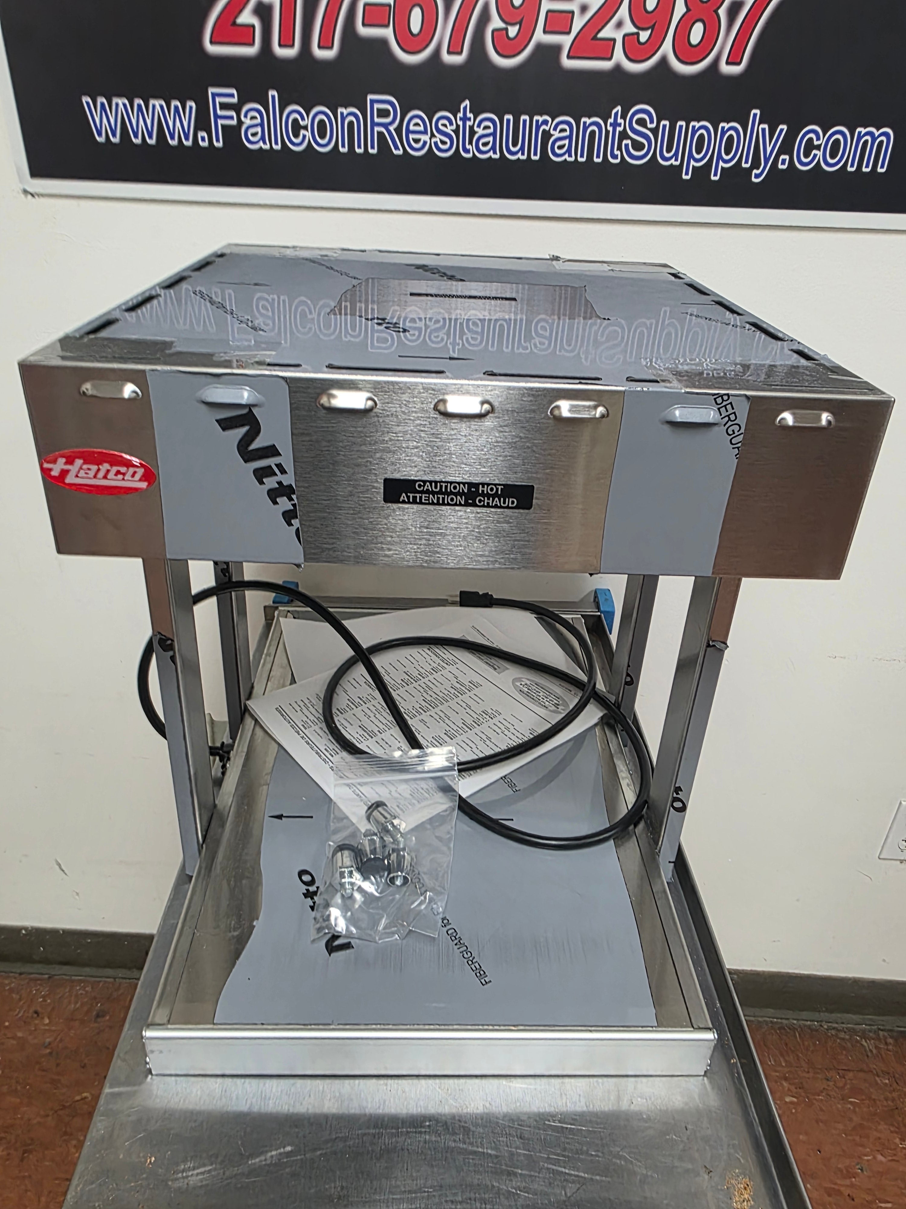 Unused 15" Hatco GRBWI-15D Stainless Countertop Food Warmer - 120V 670W - BF