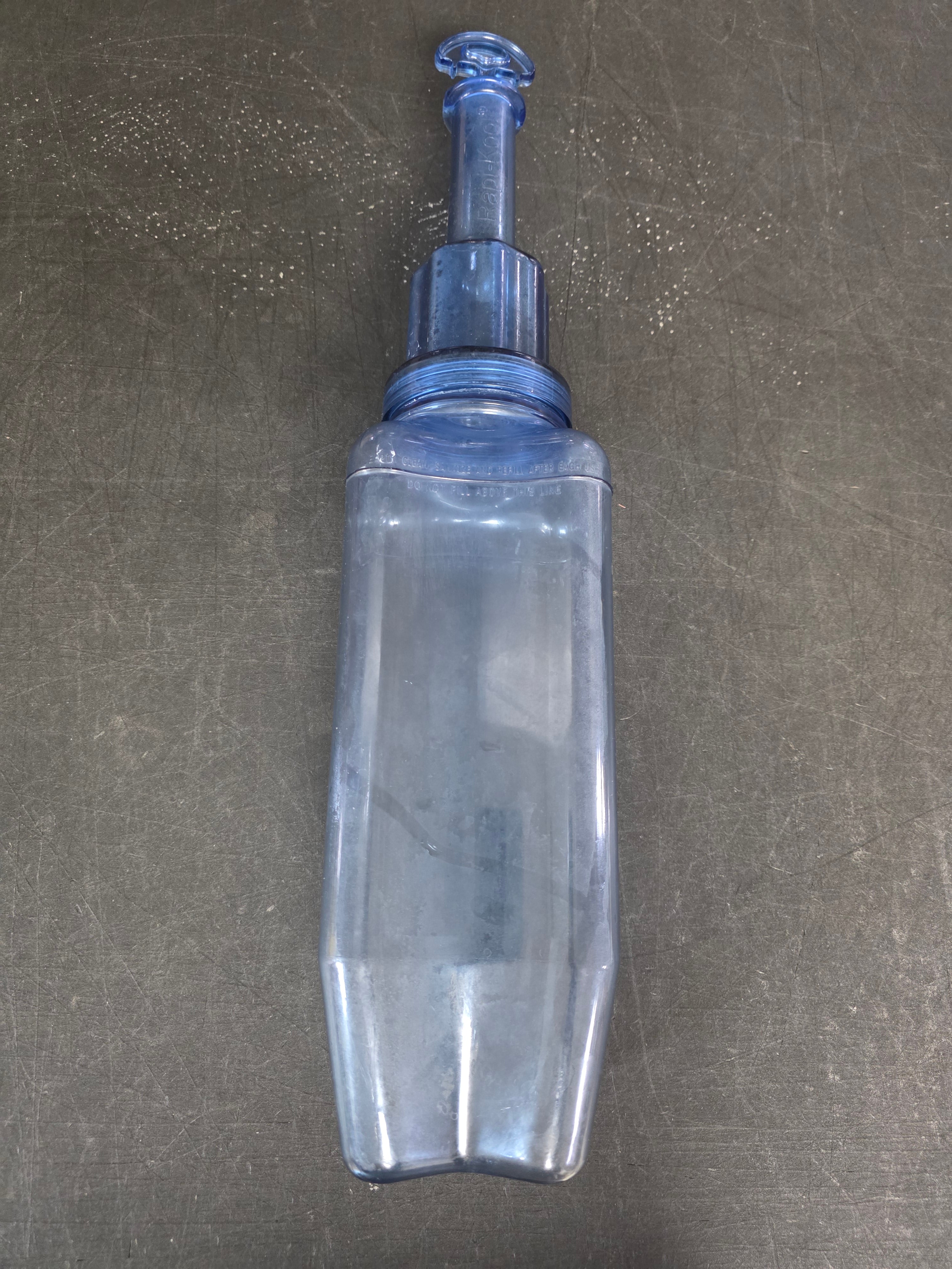 Used San Jamar RCU128V2RD Rapi-Kool Cold Paddle, 128 oz - TH3