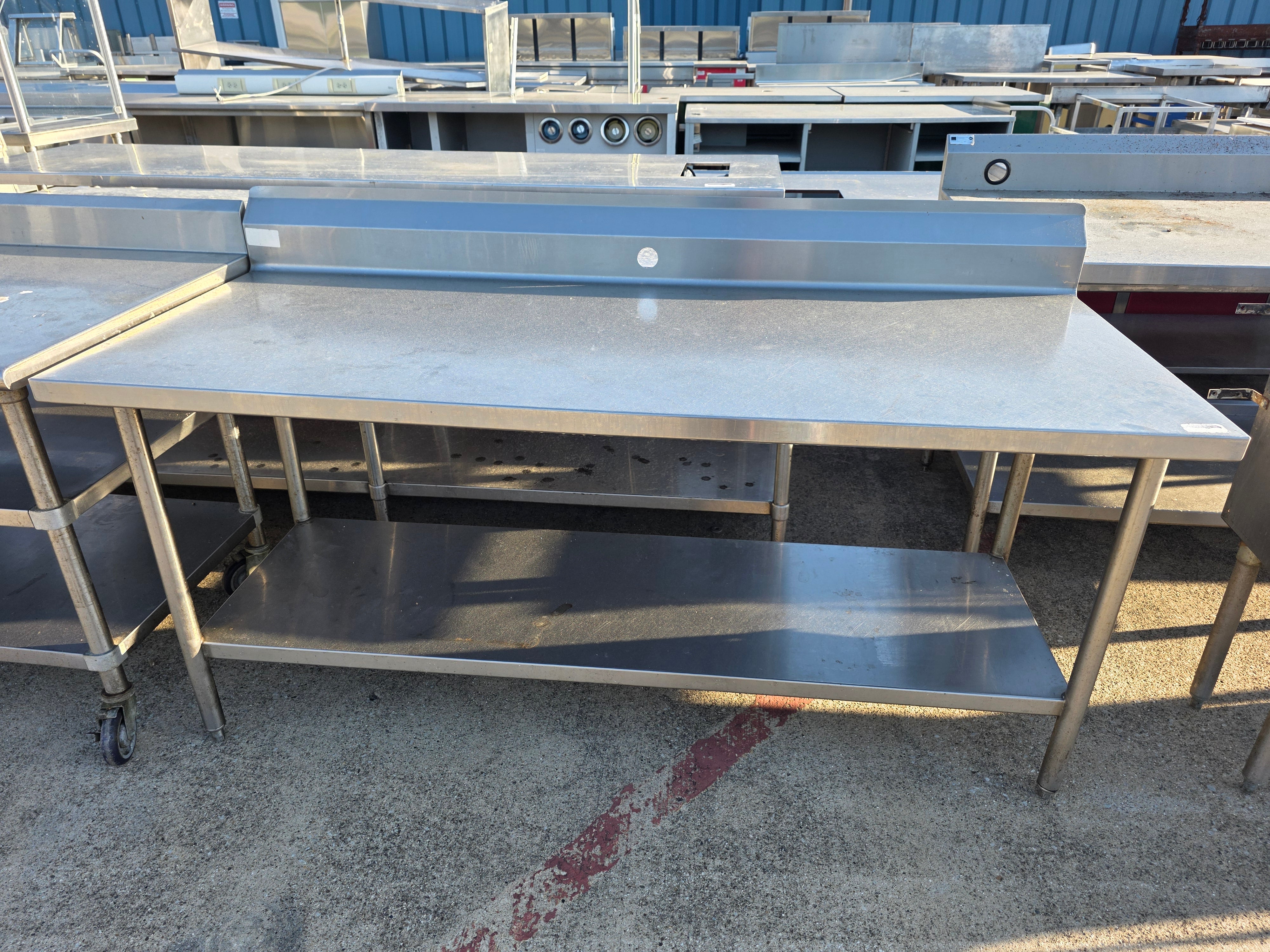 Used 72"X 30"X 33.75" Stainless Steel Table - SS362