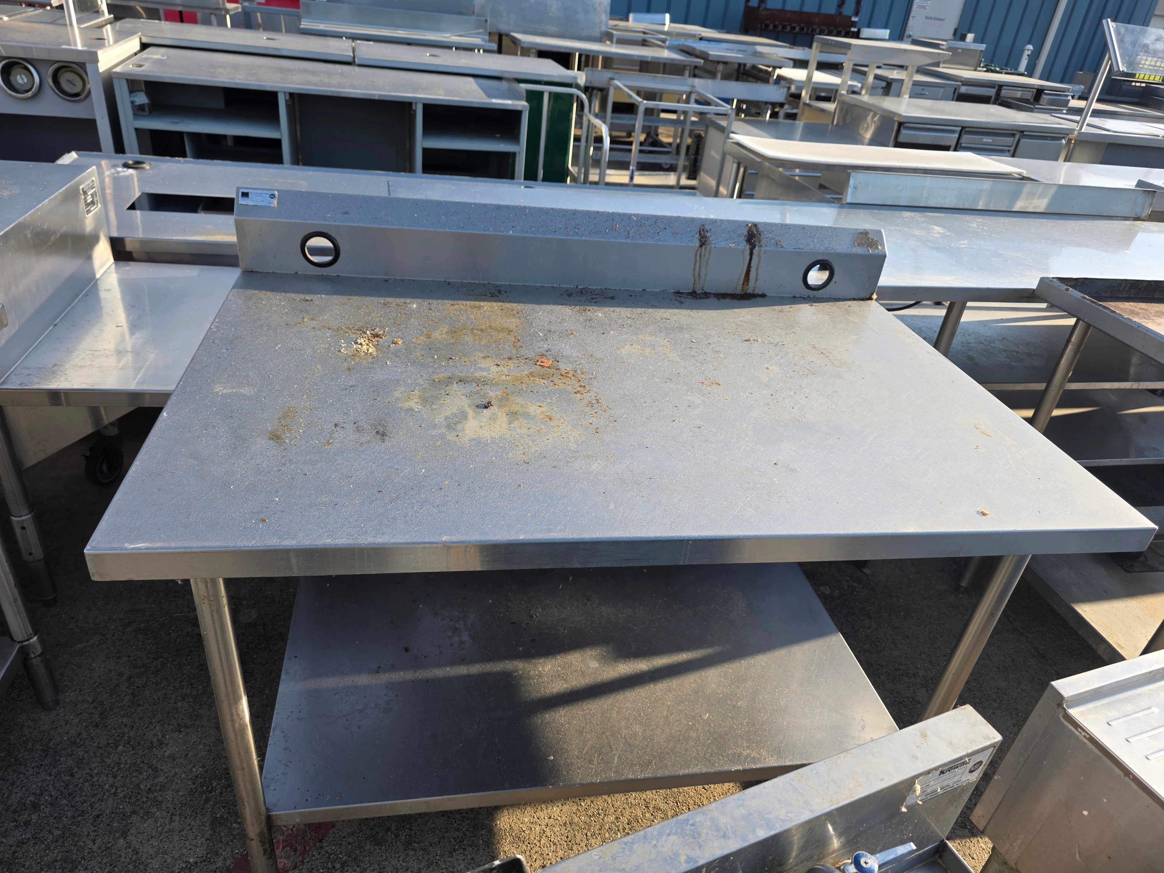 Used 54"W X 36"D X 36H" Stainless Steel Table - SS367