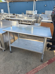 Used 48"W X 30"D X 32H" Stainless Steel Table - SS368