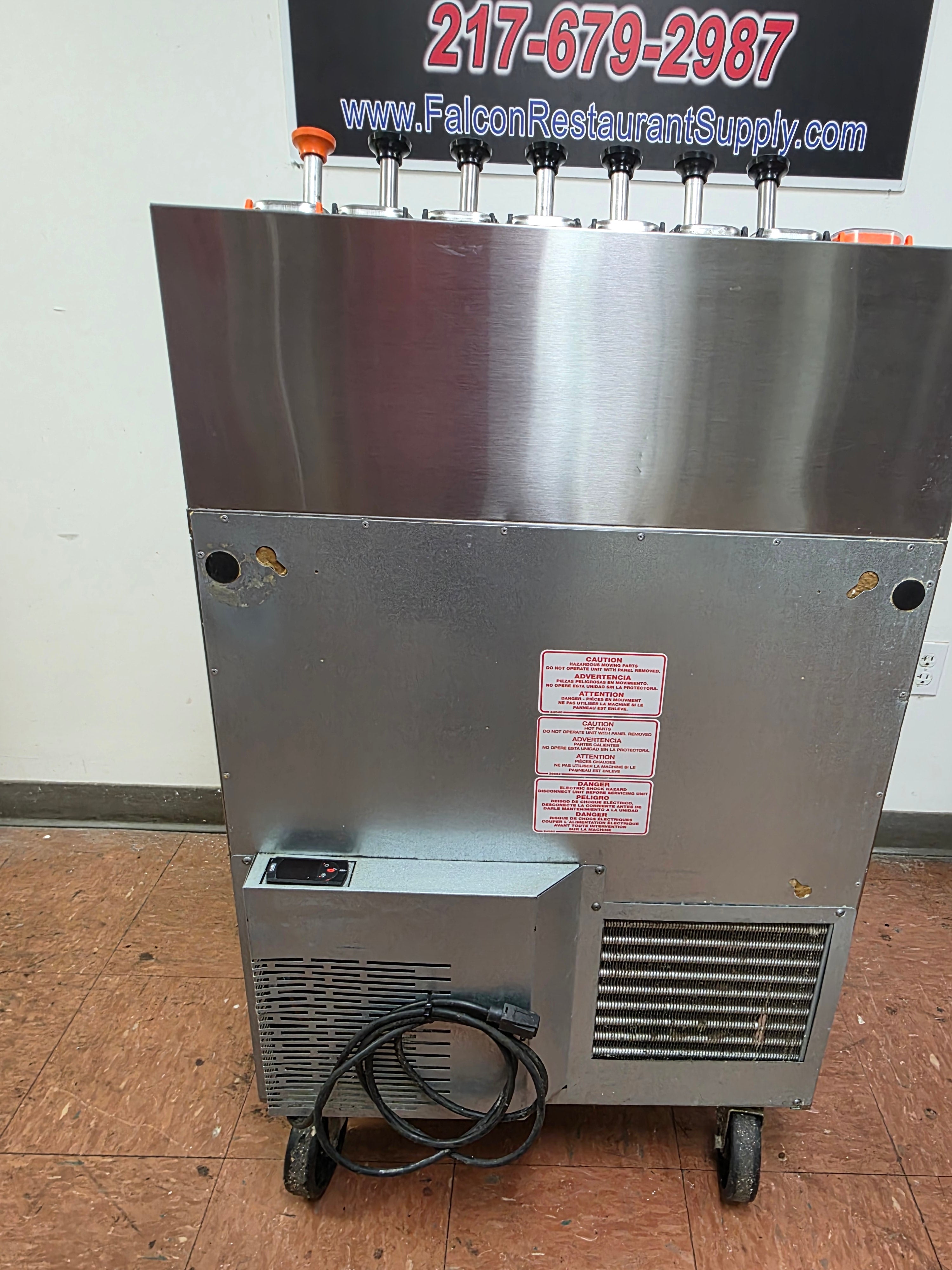 Used 27" Silver King SKFSM/C7 Refrigerated Ice Cream Topping Fountainette 115V - FG7