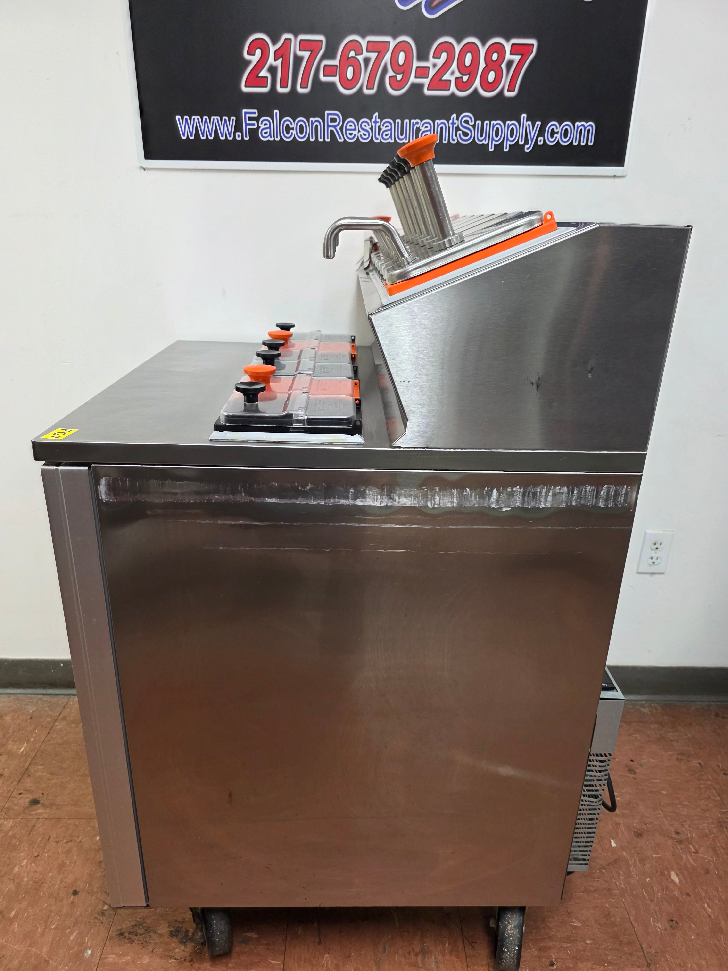 Used 27" Silver King SKFSM/C7 Refrigerated Ice Cream Topping Fountainette 115V - FG7