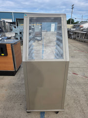 Used Lockwood CA57-RR15-CD-S-L Mobile 15 Baking Sheet Enclosed Display - SS387 - RK
