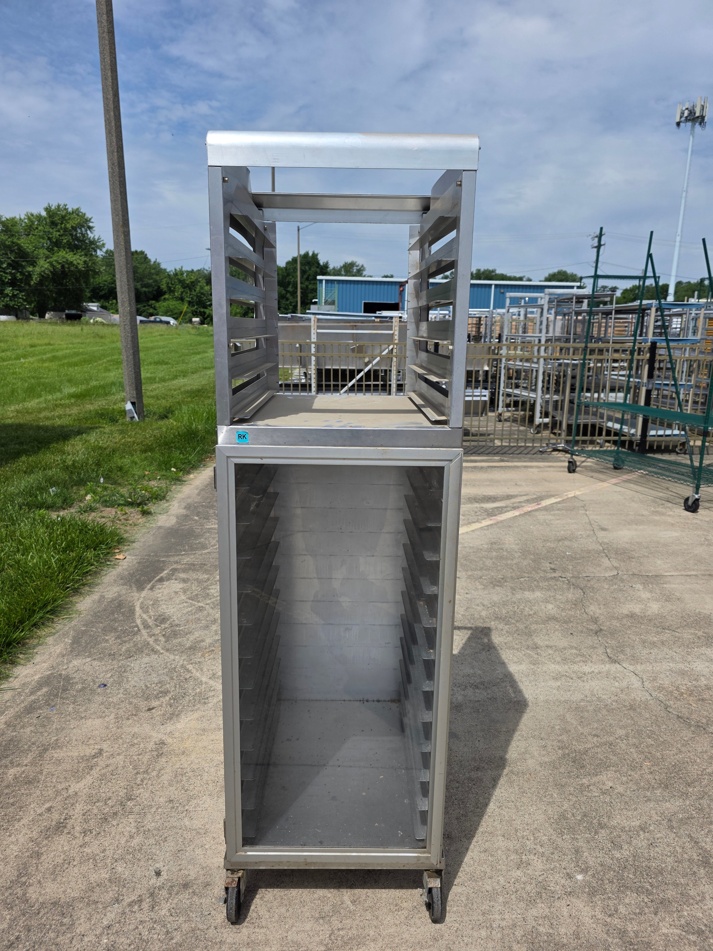 Used NU-VU CR18 22 Inch Bread Cabinet Non-insulated Aluminum - SS391 - RK