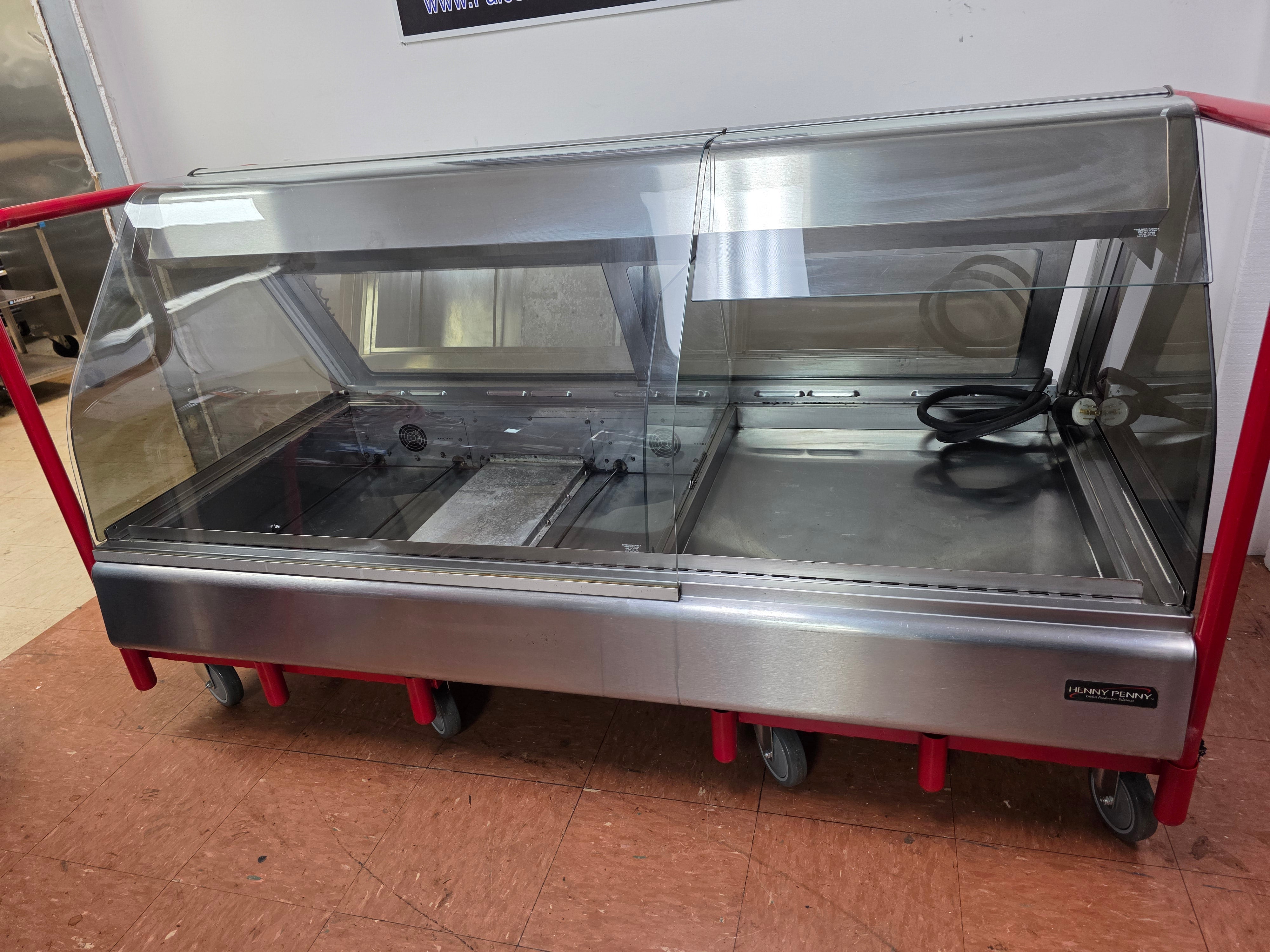 Used Henny Penny HMR-105 5-Well Heated Merchandiser Warmer Display 208V 3PH