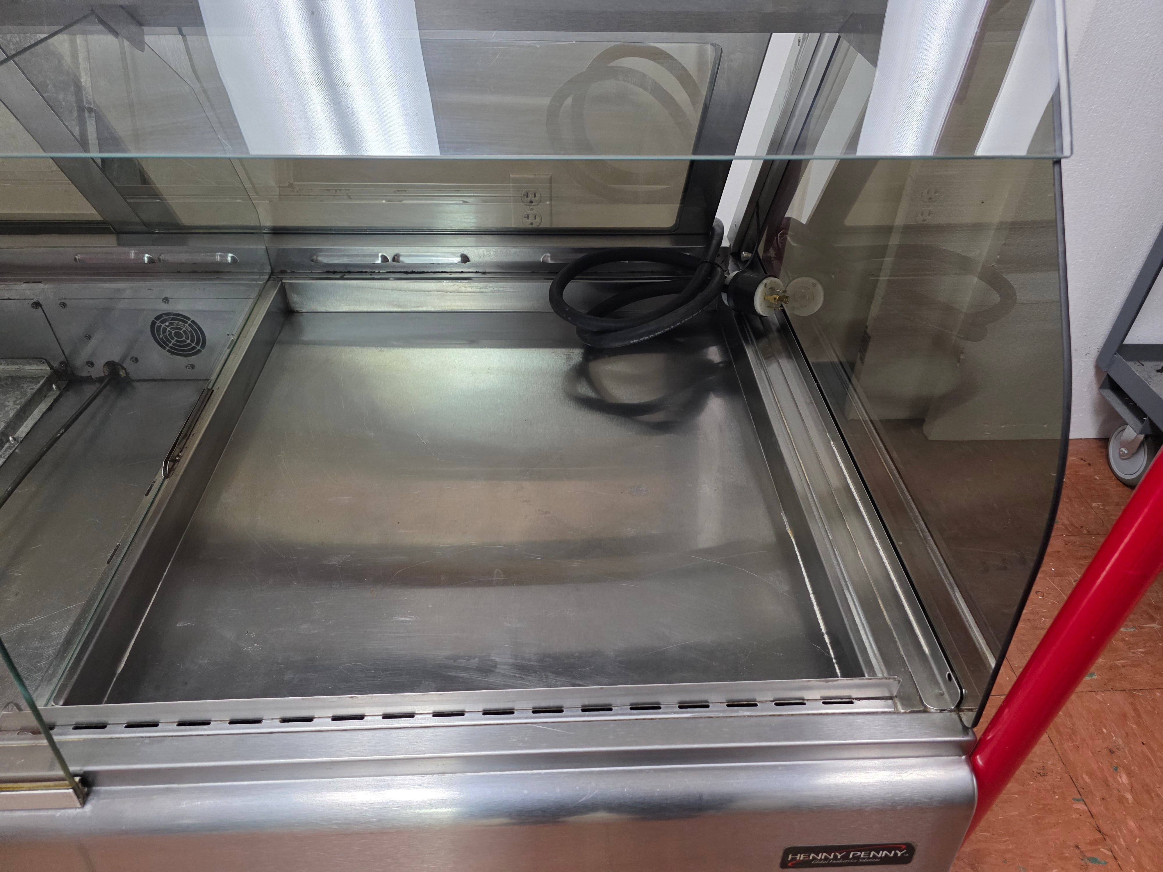 Used Henny Penny HMR-105 5-Well Heated Merchandiser Warmer Display 208V 3PH