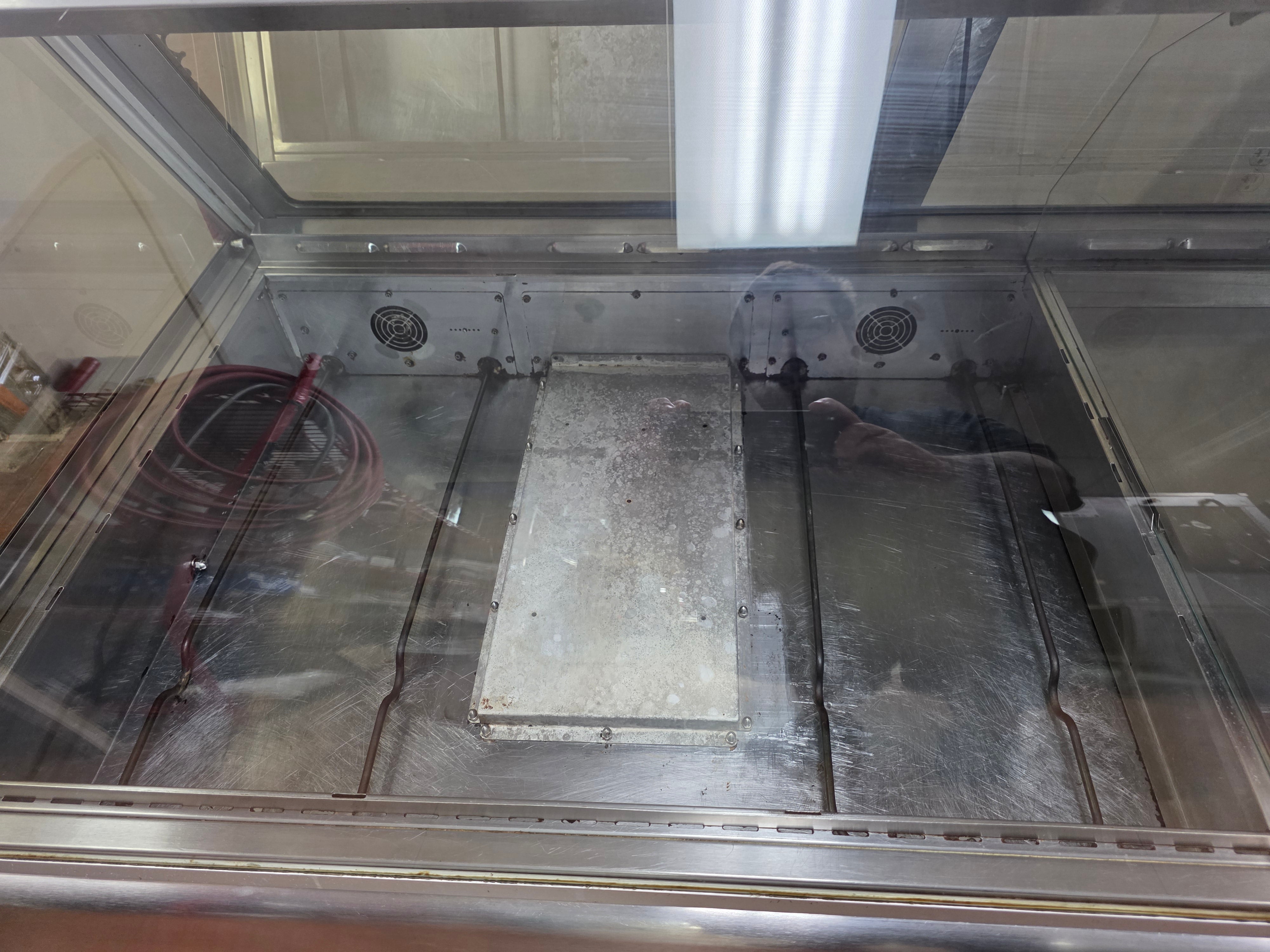 Used Henny Penny HMR-105 5-Well Heated Merchandiser Warmer Display 208V 3PH