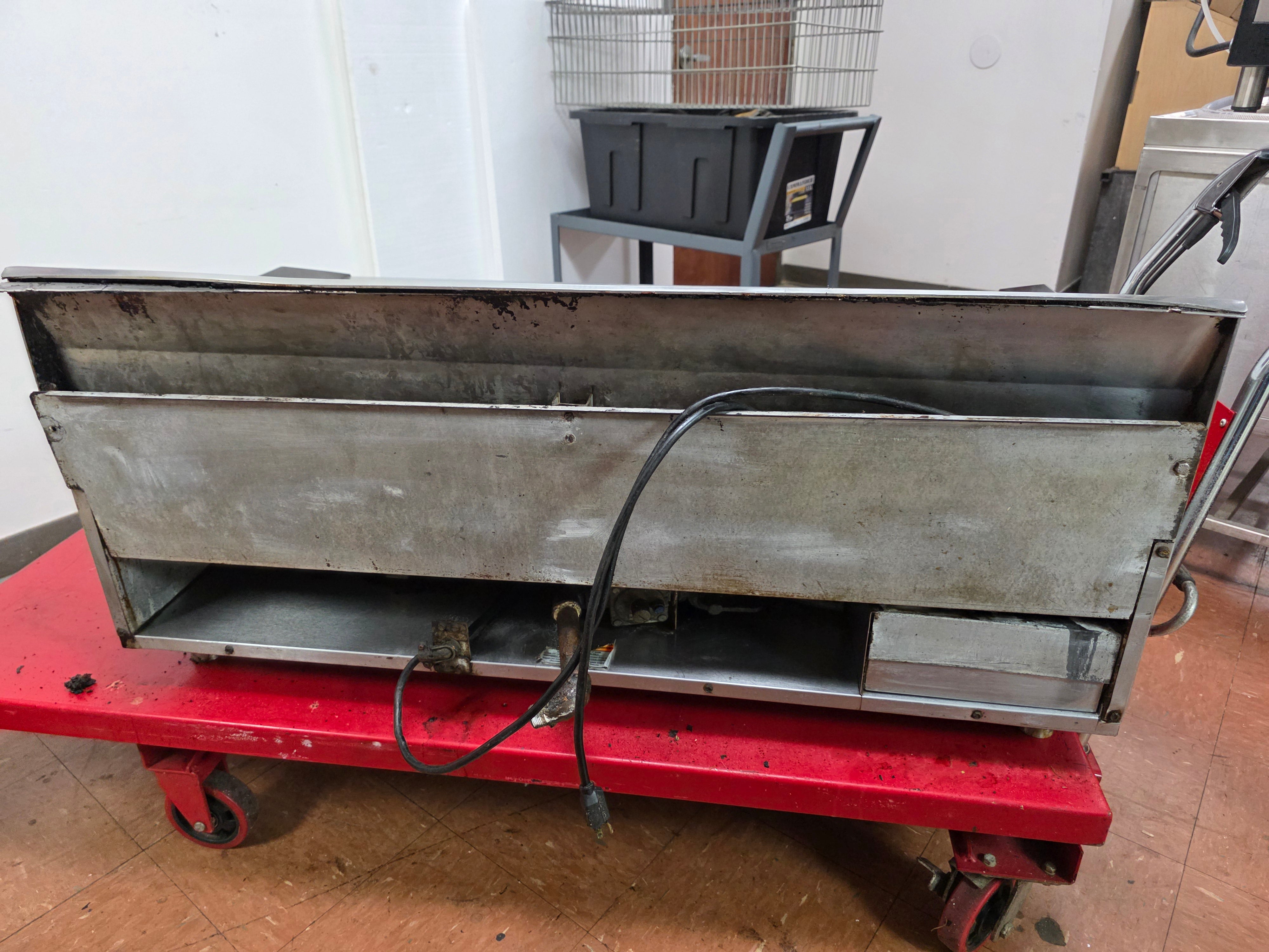 Used 48" MagiKitch'n MKG-48-ST NG Countertop Griddle with Thermostatic Controls