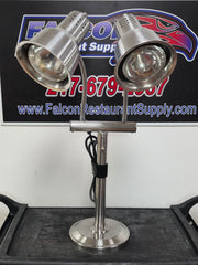 Unused Hanson Heat Lamps Dual Bulb Freestanding Flexible Heat Lamp 115V - TH4