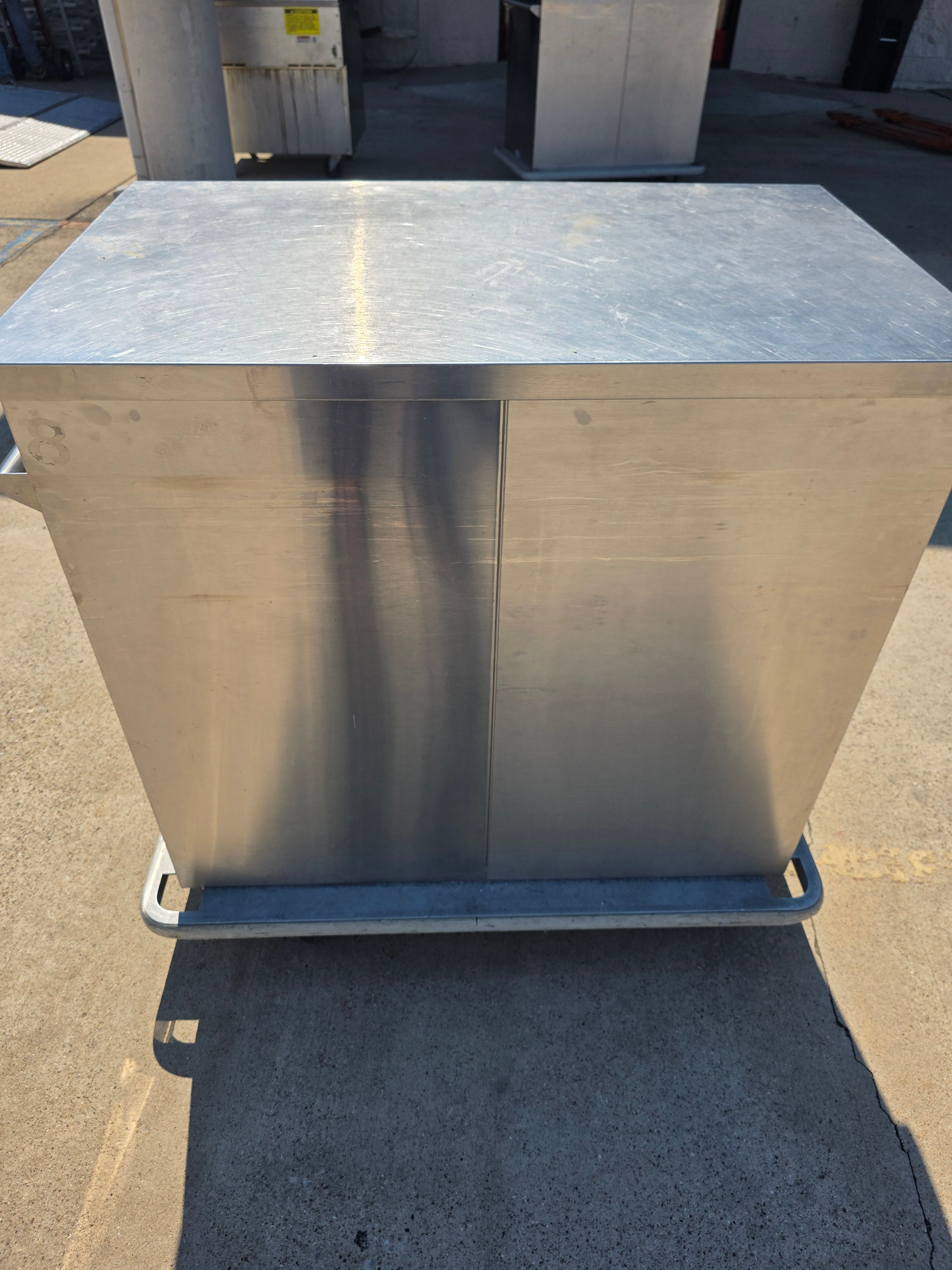 Used Carter Hoffmann TE-1622-62 Stainless Mobile Tray Delivery Cart - SS399 - SC