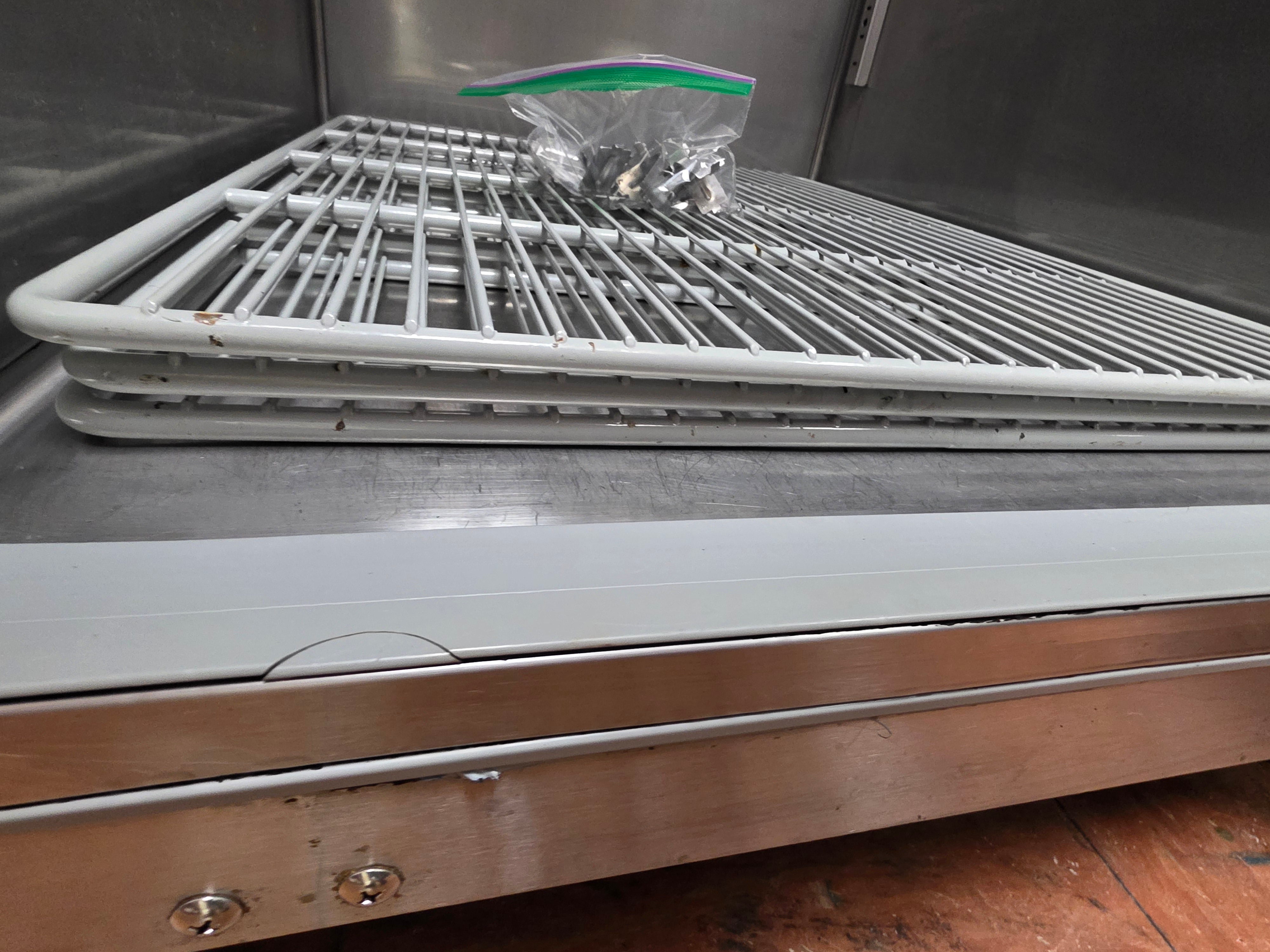 Used 27.5" Hoshizaki R1A-FG One Section Reach In Glass Door Refrigerator 115V - TH5