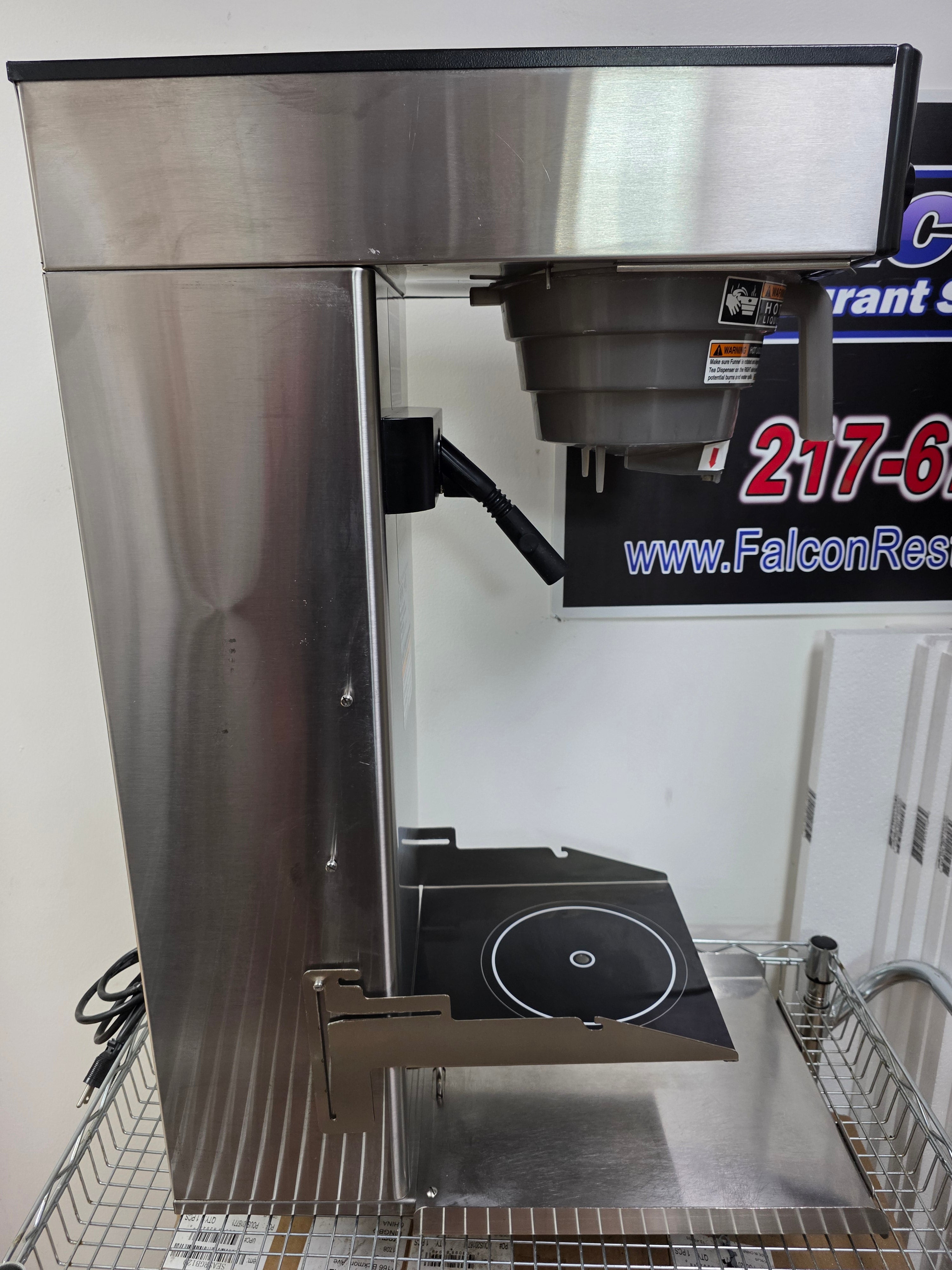 Used 29" Bunn 35700.0330 Infusion ITCB-DV Iced Tea and Coffee Brewer Machine 120V