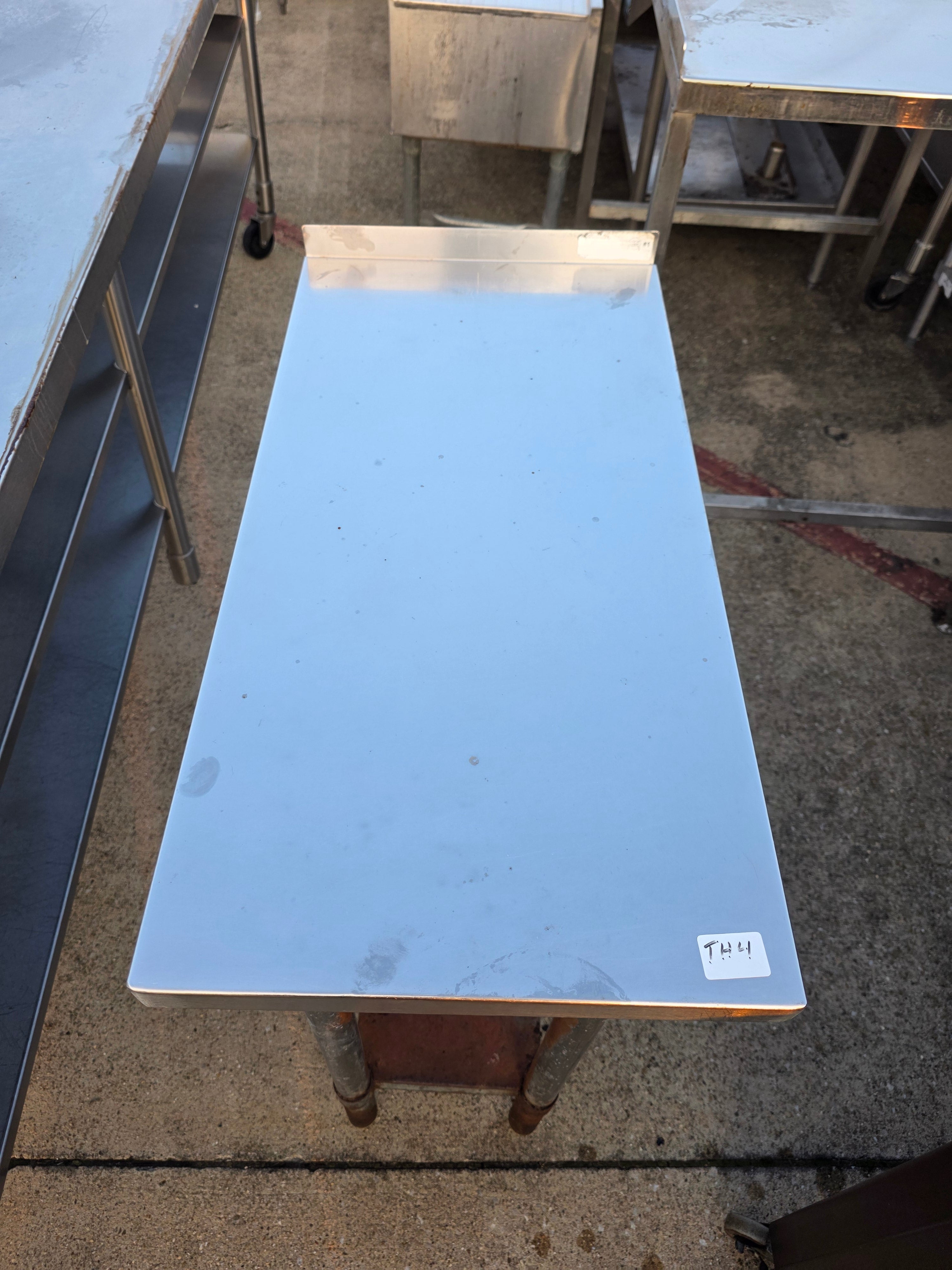 Used 15" x 30" Stainless Steel Table - TH4 - SS407