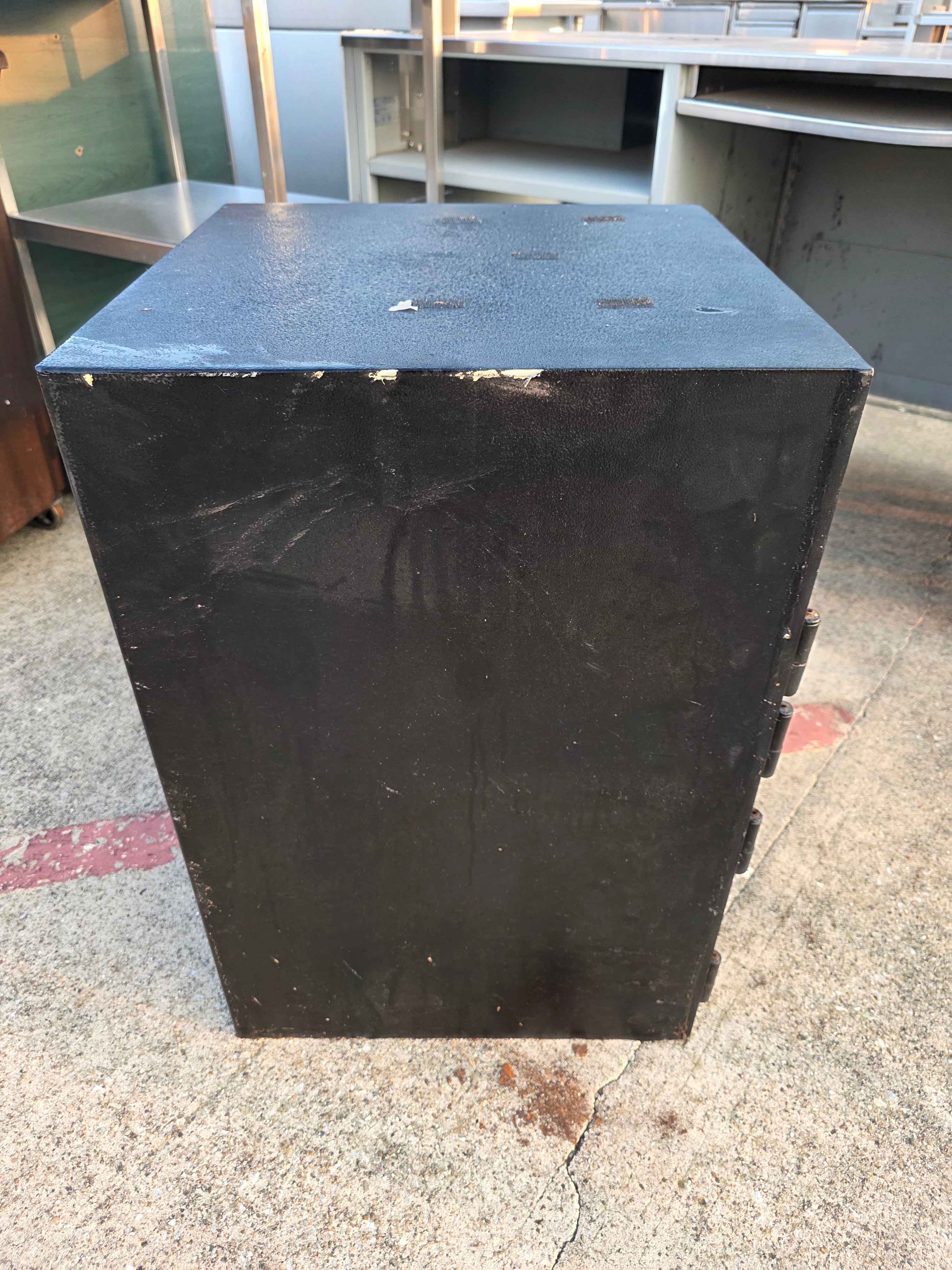 Used Undercounter 2 Compartment Depository Steel Drop Safe - FG9