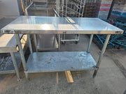 Used 48" x 24" Stainless Steel Table - SS410