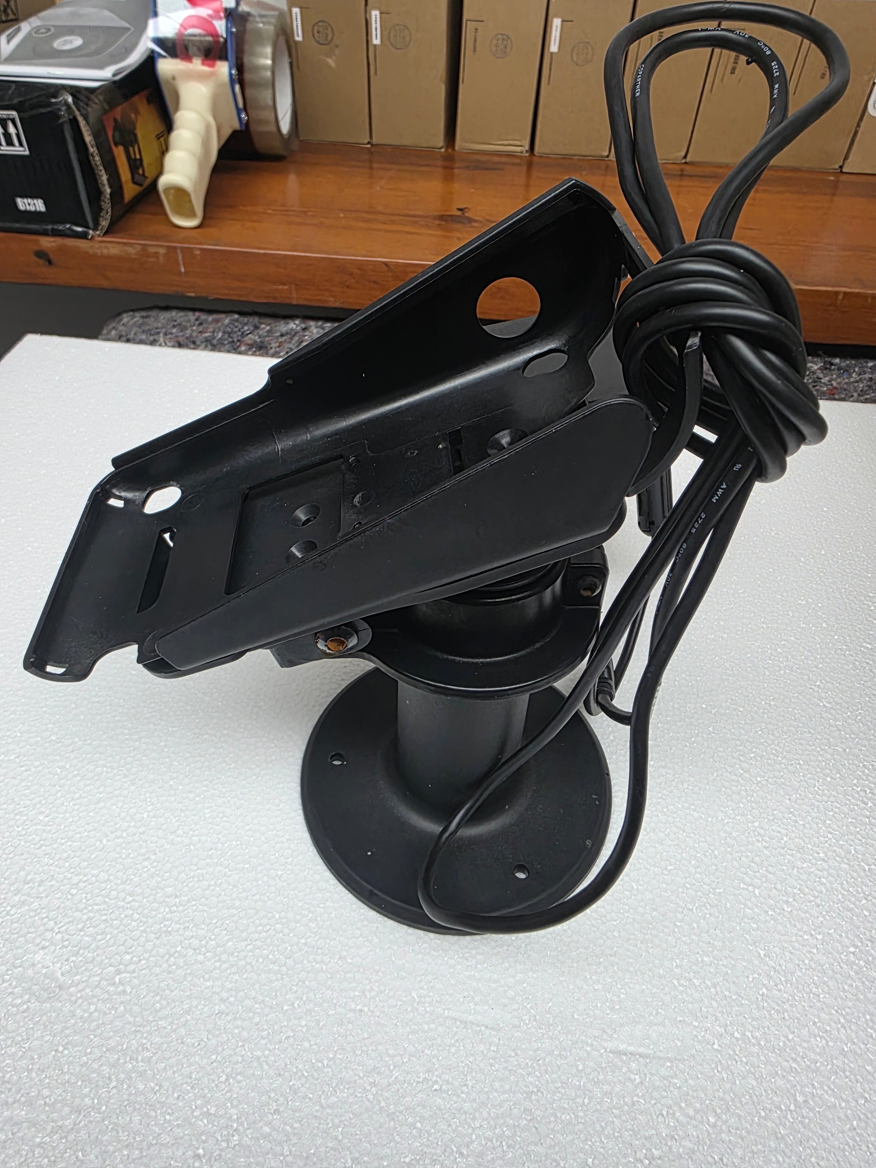 Used POS Payment Terminal Stand with Datalogic Barcode Reader - RK