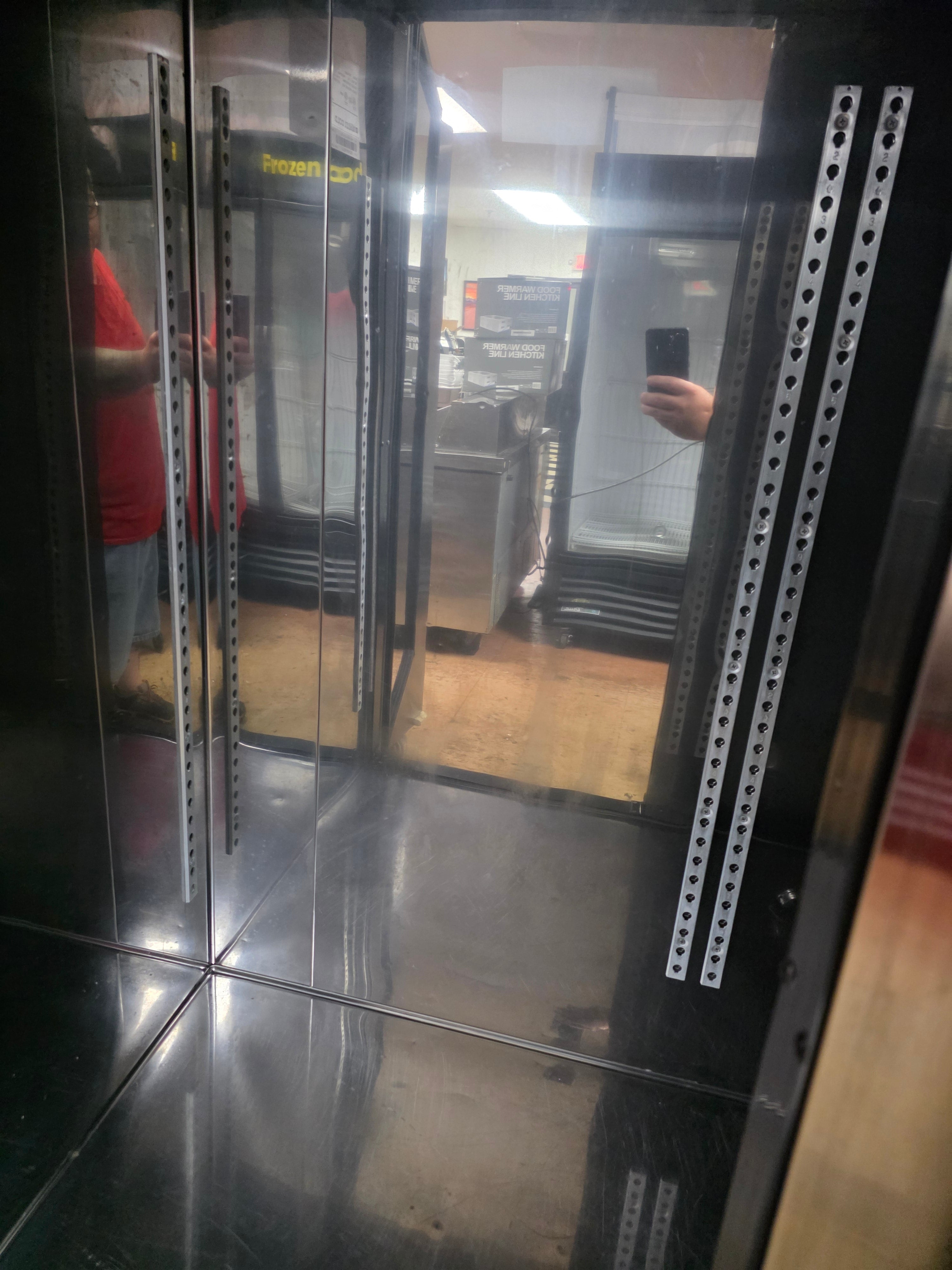 Used Maxx Cold MCR-49FD Stainless Double Door Reach-In Refrigerator 120V