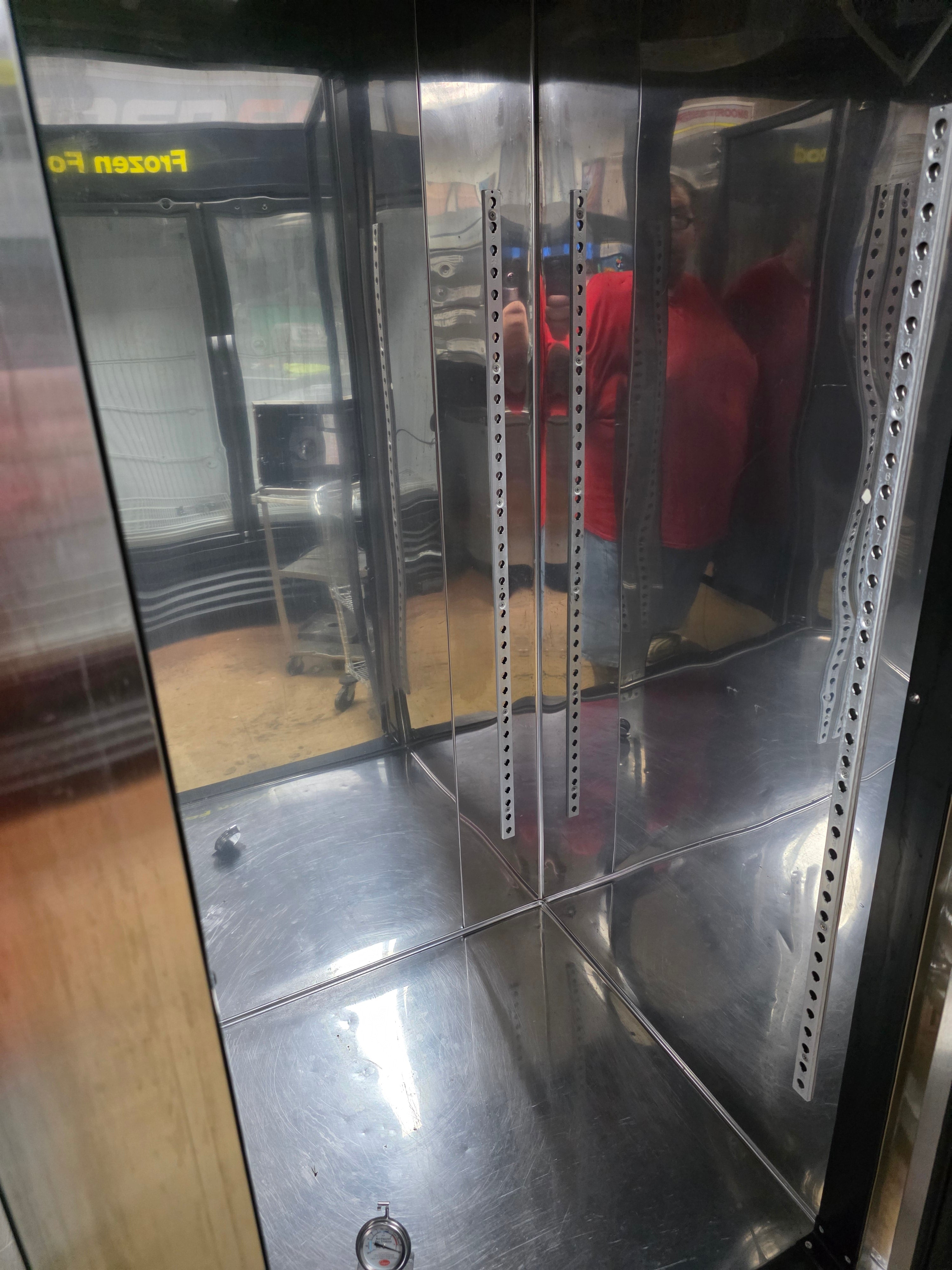 Used Maxx Cold MCR-49FD Stainless Double Door Reach-In Refrigerator 120V