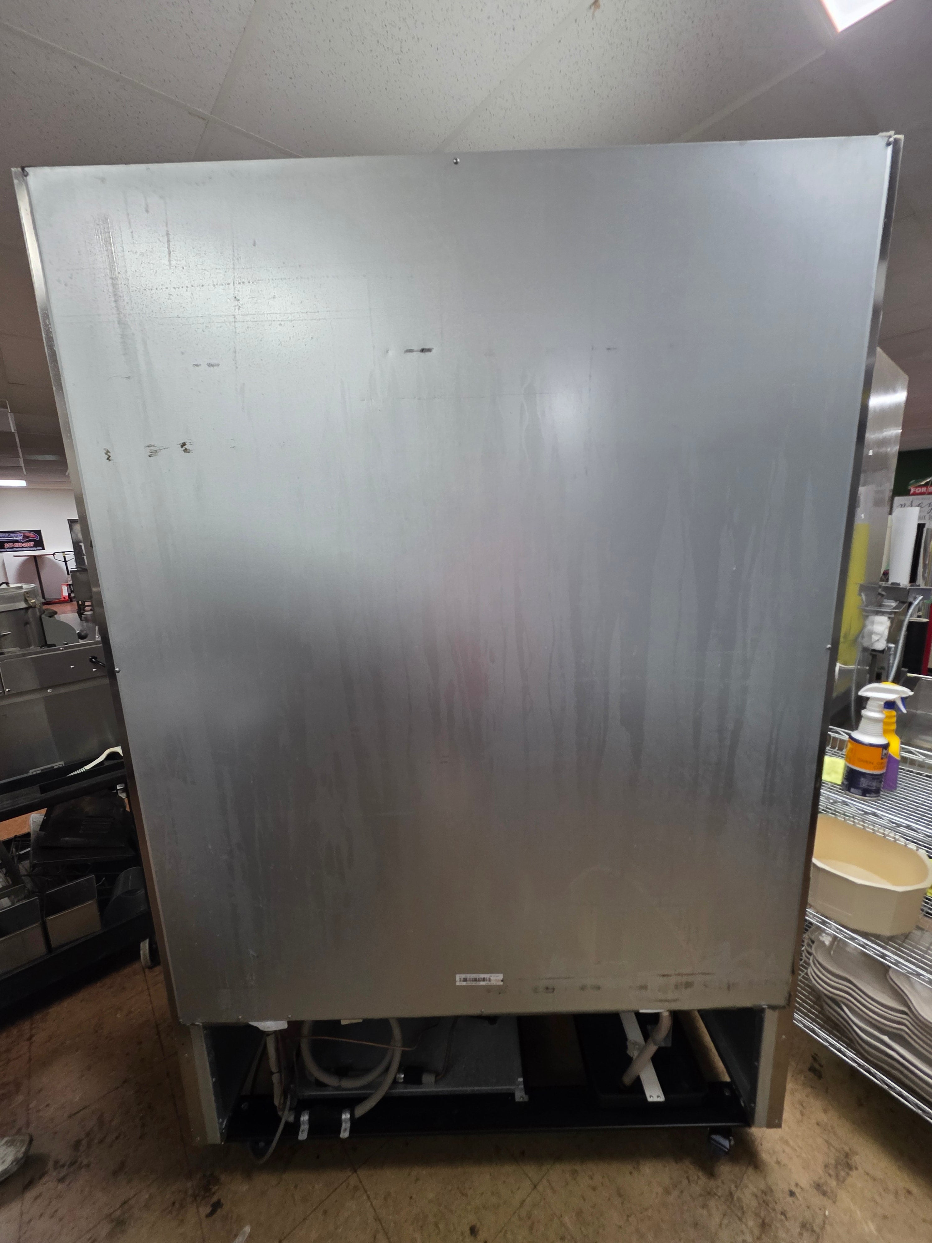 Used Maxx Cold MCR-49FD Stainless Double Door Reach-In Refrigerator 120V