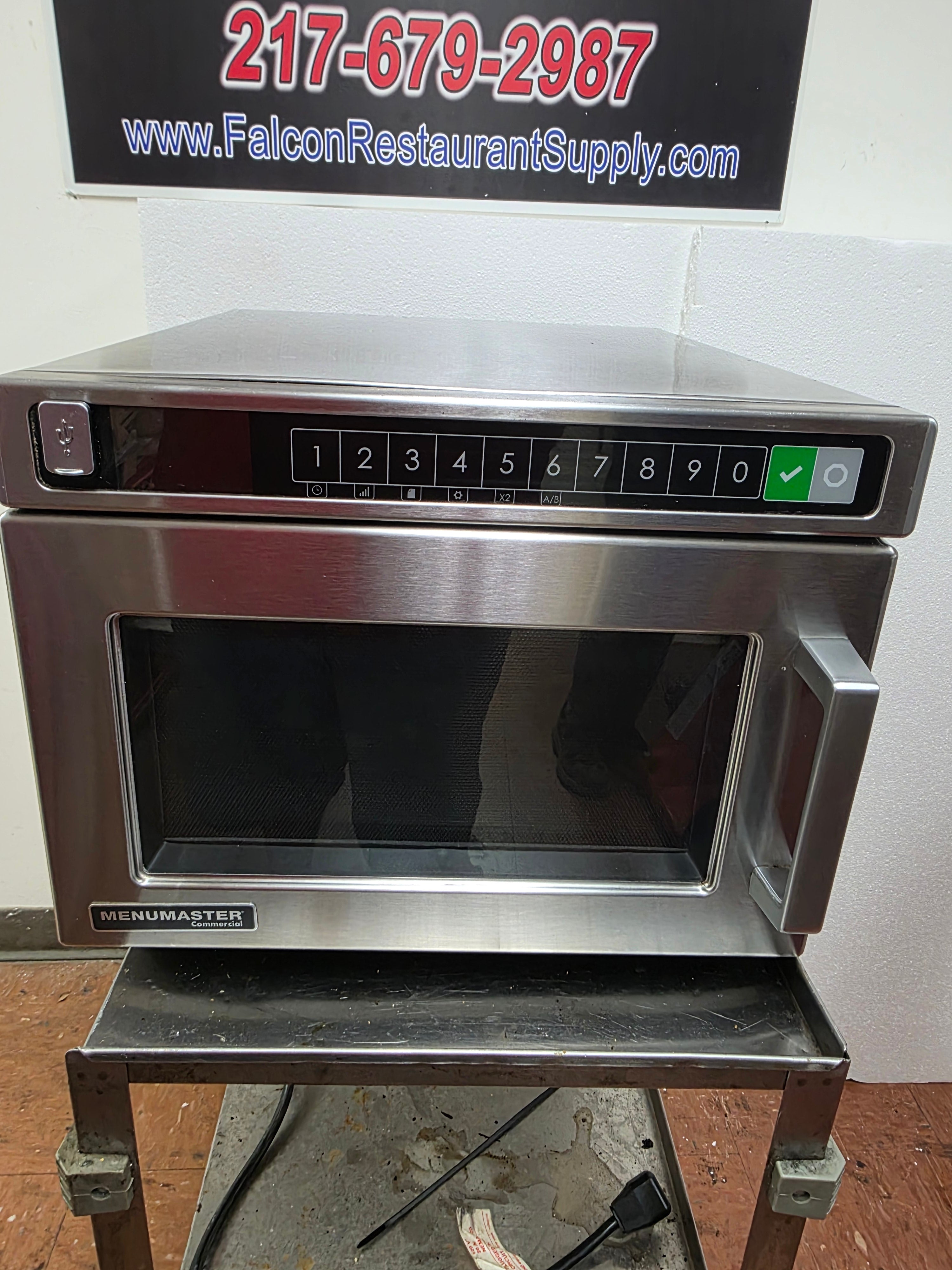 Used 2020 Amana Menumaster MDC12A2 Heavy Volume 1200 Watt Microwave Oven 120V