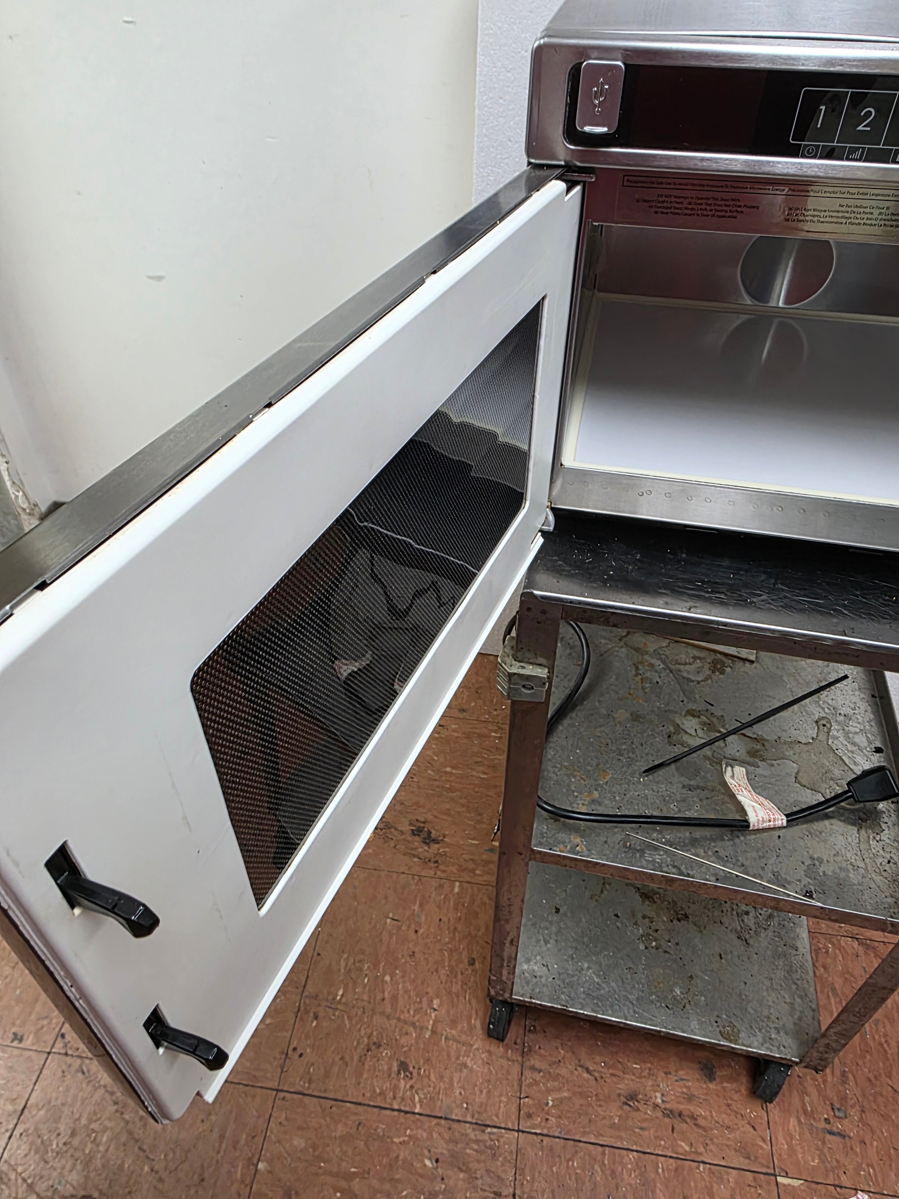 Used 2020 Amana Menumaster MDC12A2 Heavy Volume 1200 Watt Microwave Oven 120V
