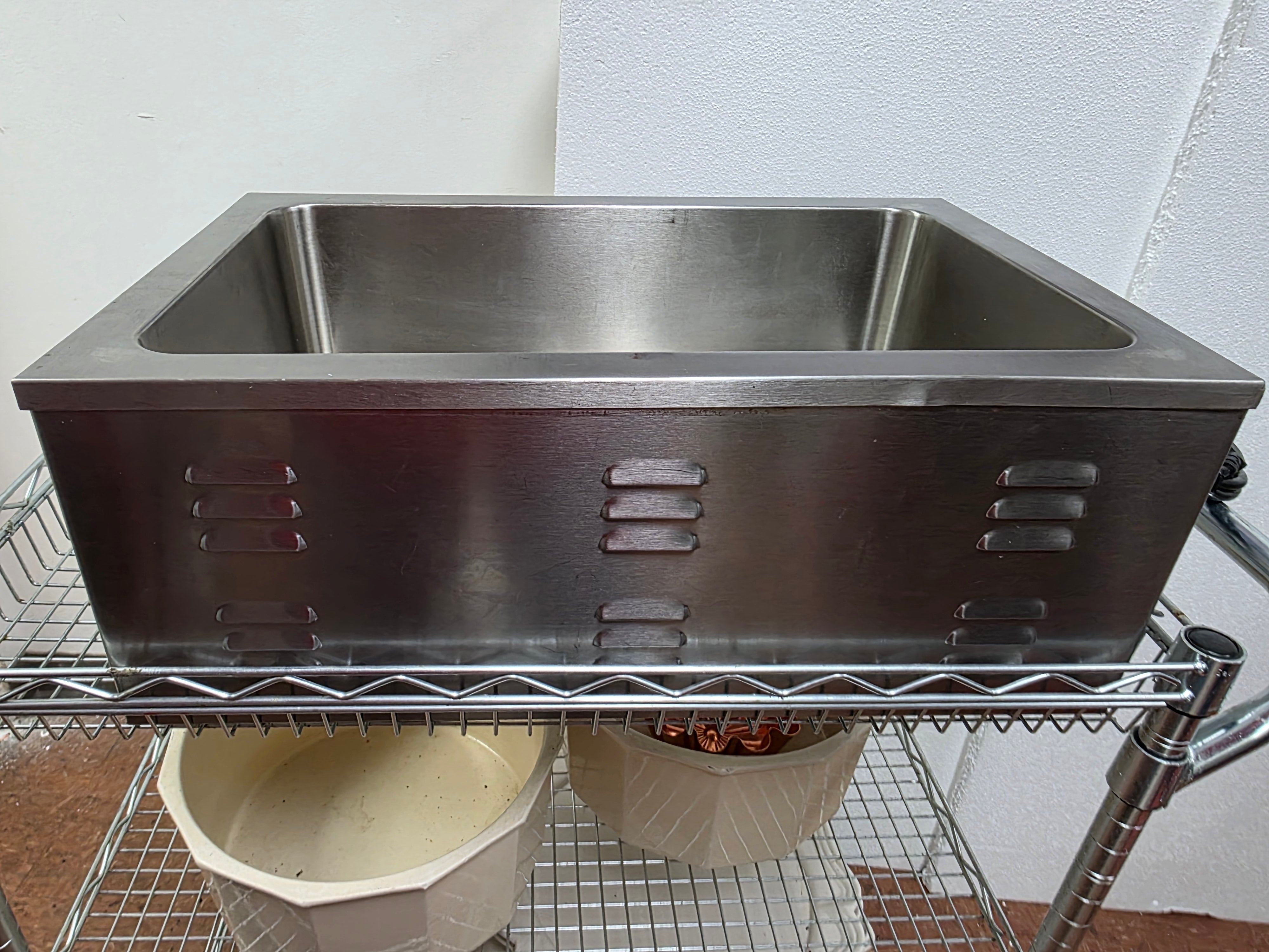 Used Nemco 6055A  Stainless Countertop Food Warmer - 120V, 1200W - FG9